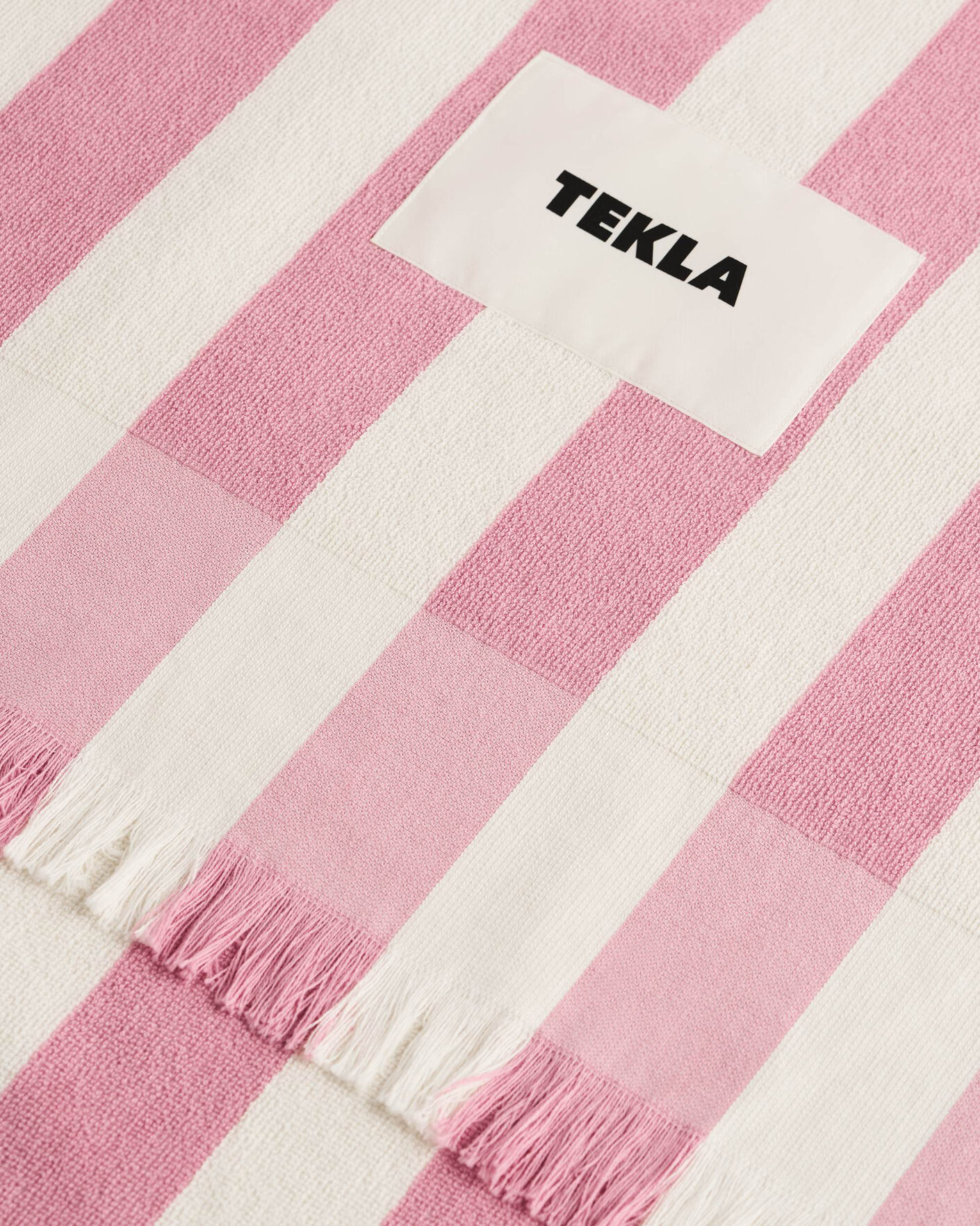 Homme | Tissus | Tekla | Organic Terry Beach Towel Palma Stripes