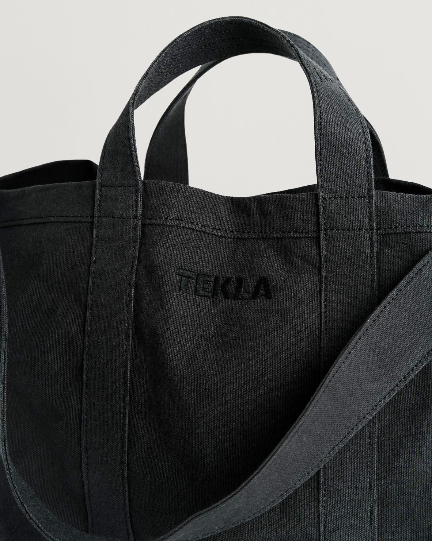 Heren | Tassen | Tekla | Beach Bag Black Sand