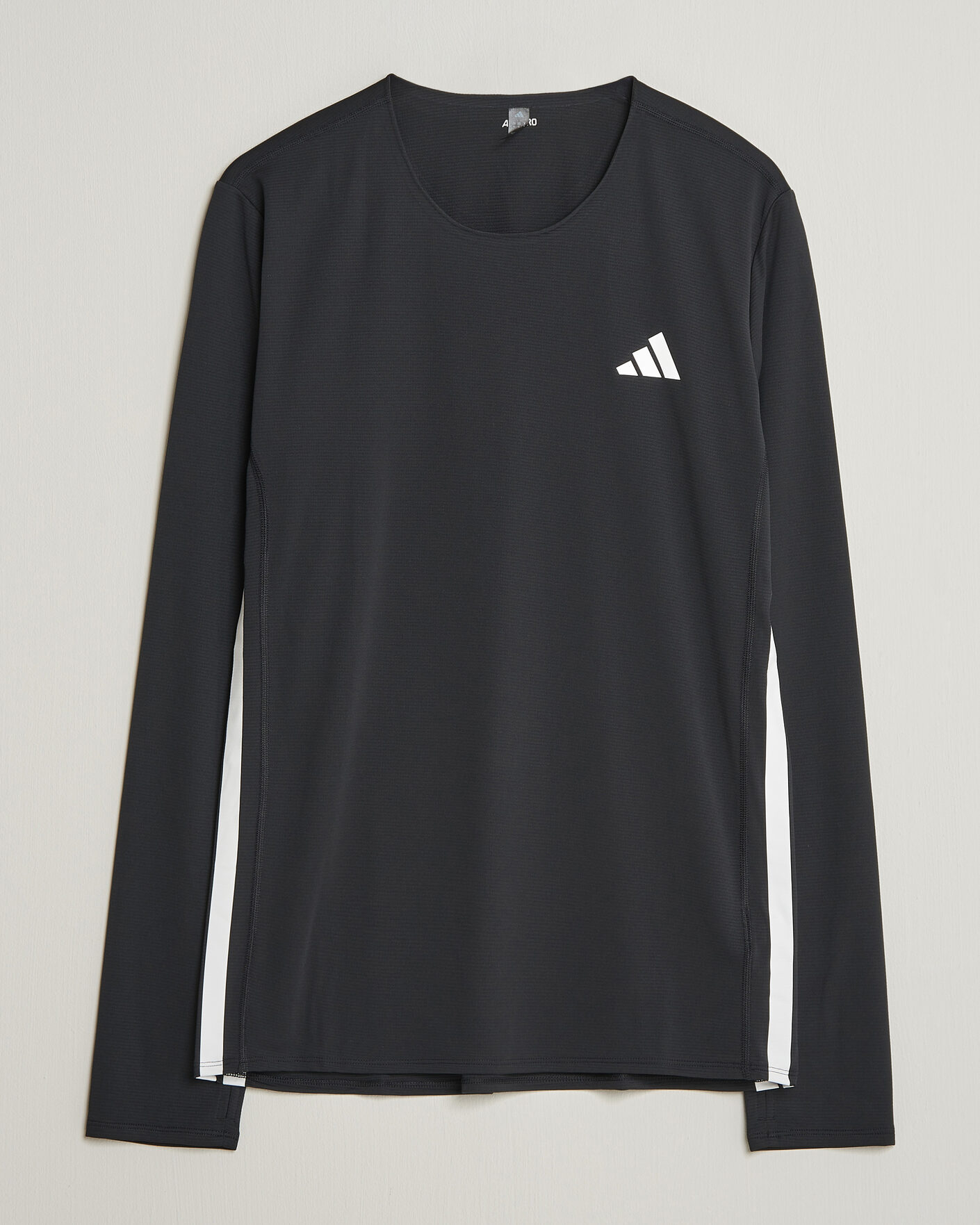 Homme | T-shirts | adidas Performance | ADIZERO Running Long Sleeve T-Shirt Black