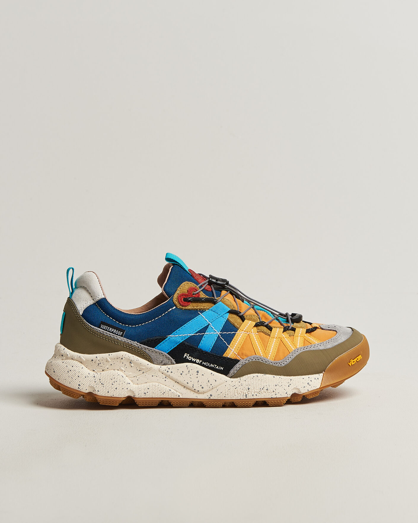 Heren | Sneakers | Flower Mountain | Iwano 2 Suede/Nylon Trail Sneaker Multi