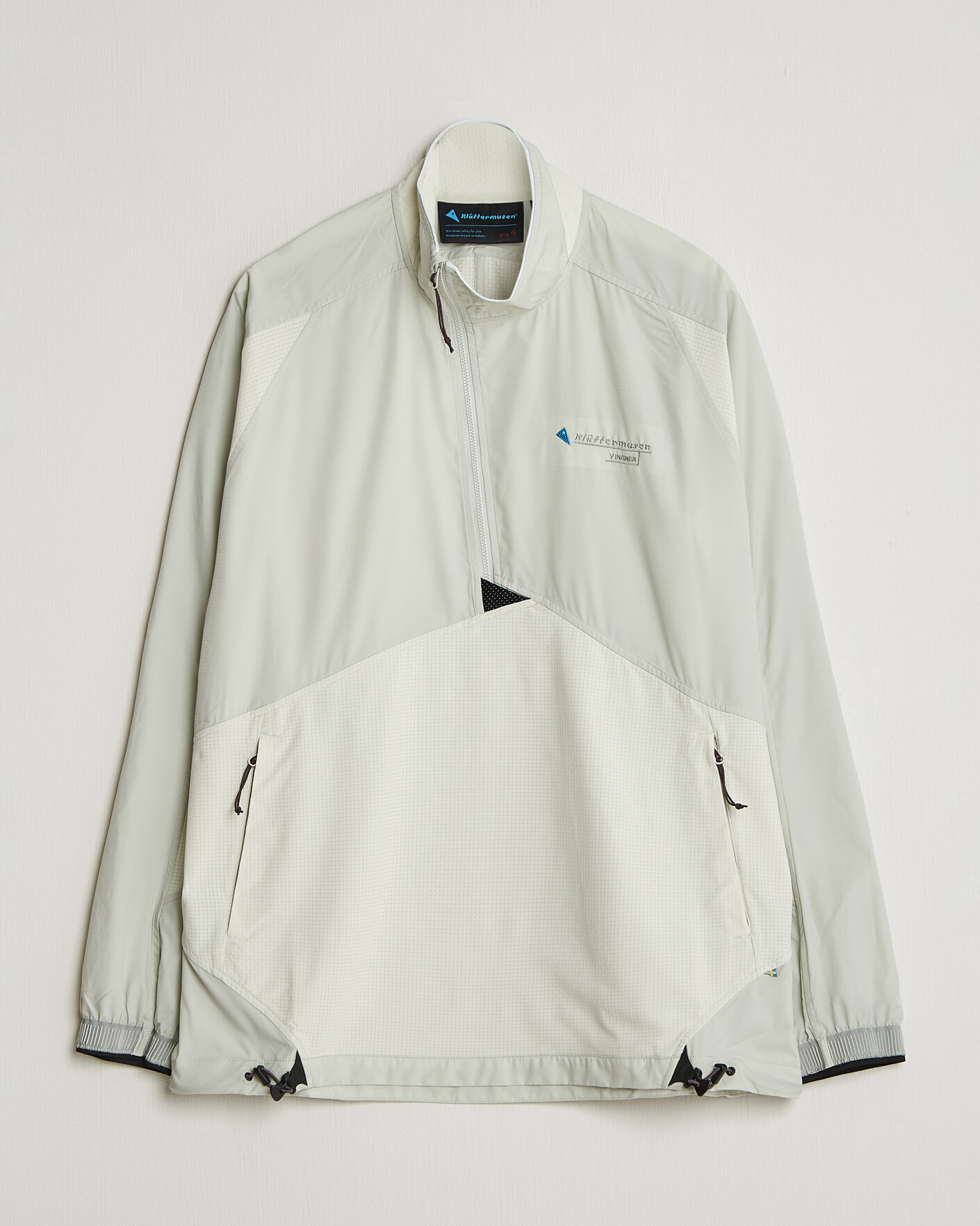 Homme | Manteaux Et Vestes | Klättermusen | Vingner Anorak Mercury Blue/Cristal Gree