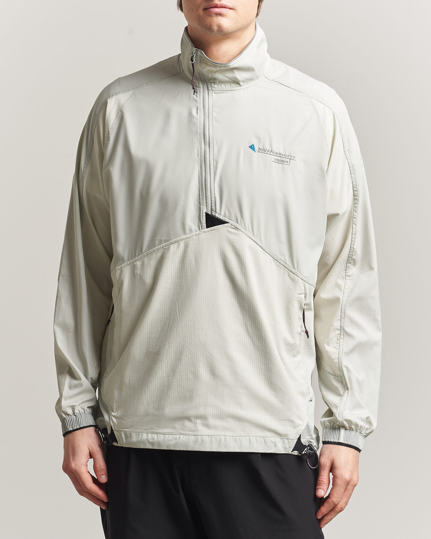 Homme | Manteaux Et Vestes | Klättermusen | Vingner Anorak Mercury Blue/Cristal Gree