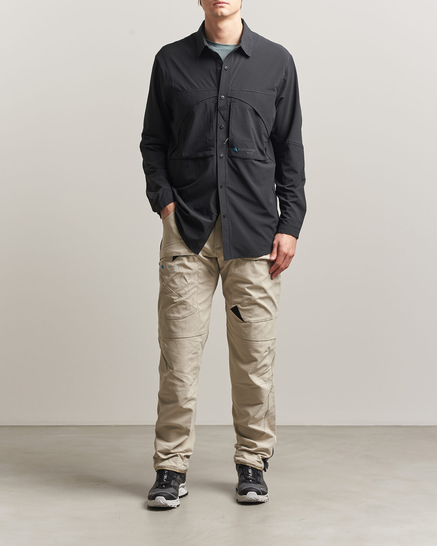 Homme | Pulls Et Tricots | Klättermusen | Bärrö Function Shirt Black