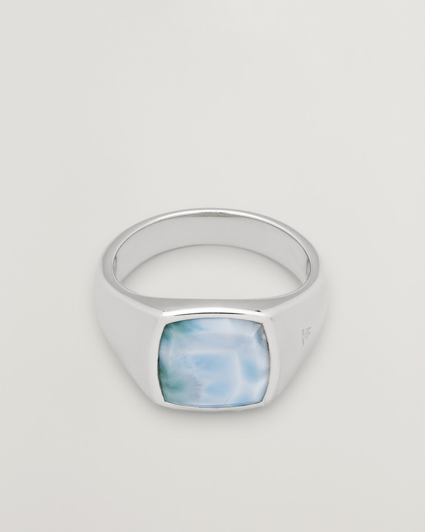 Heren | Sieraden | Tom Wood | Kay Ring Ice Blue Silver
