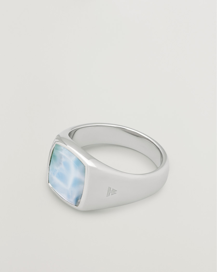 Homme | Bijoux | Tom Wood | Kay Ring Ice Blue Silver
