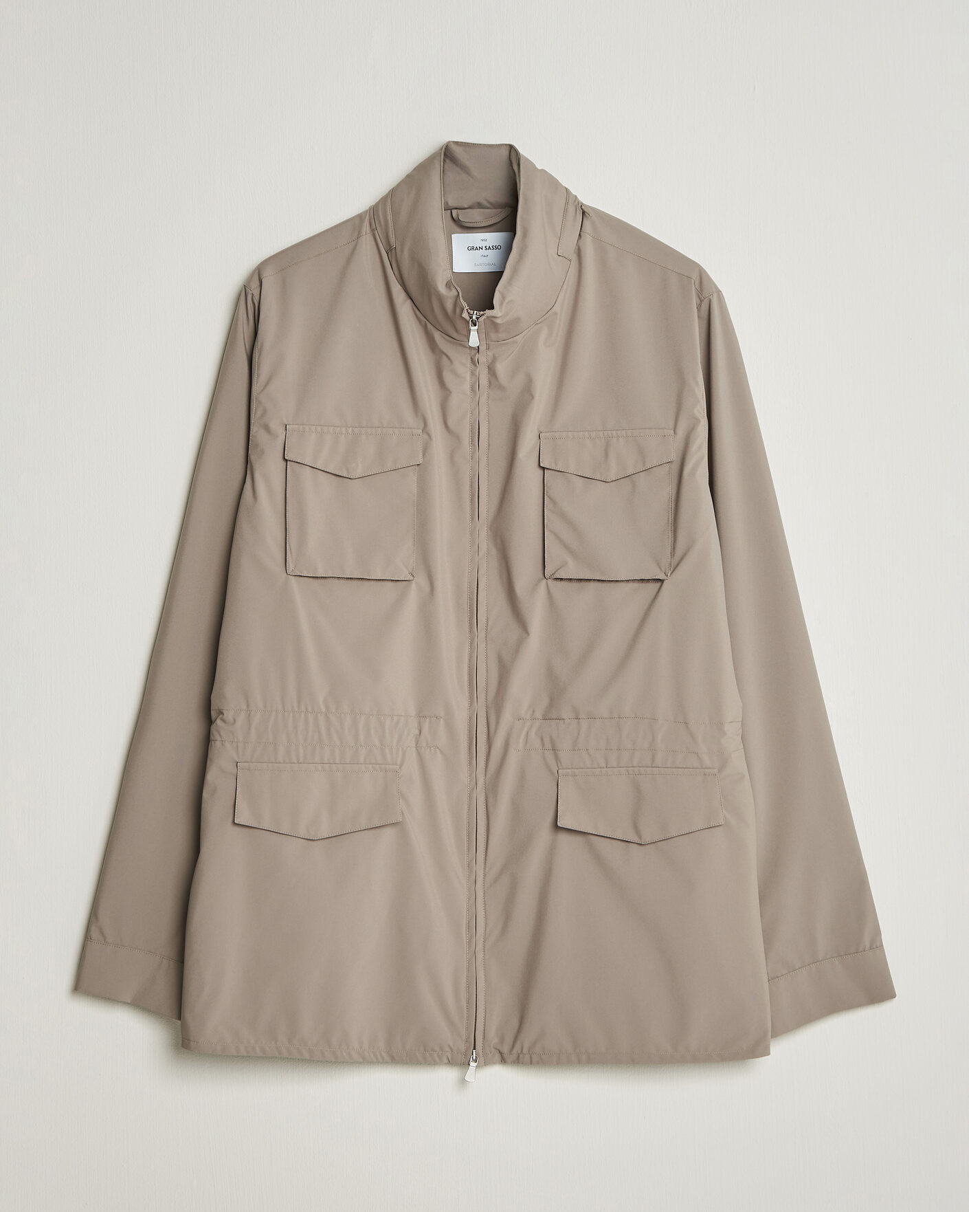 Homme | Manteaux Et Vestes | Gran Sasso | Nylon Field Jacket Beige