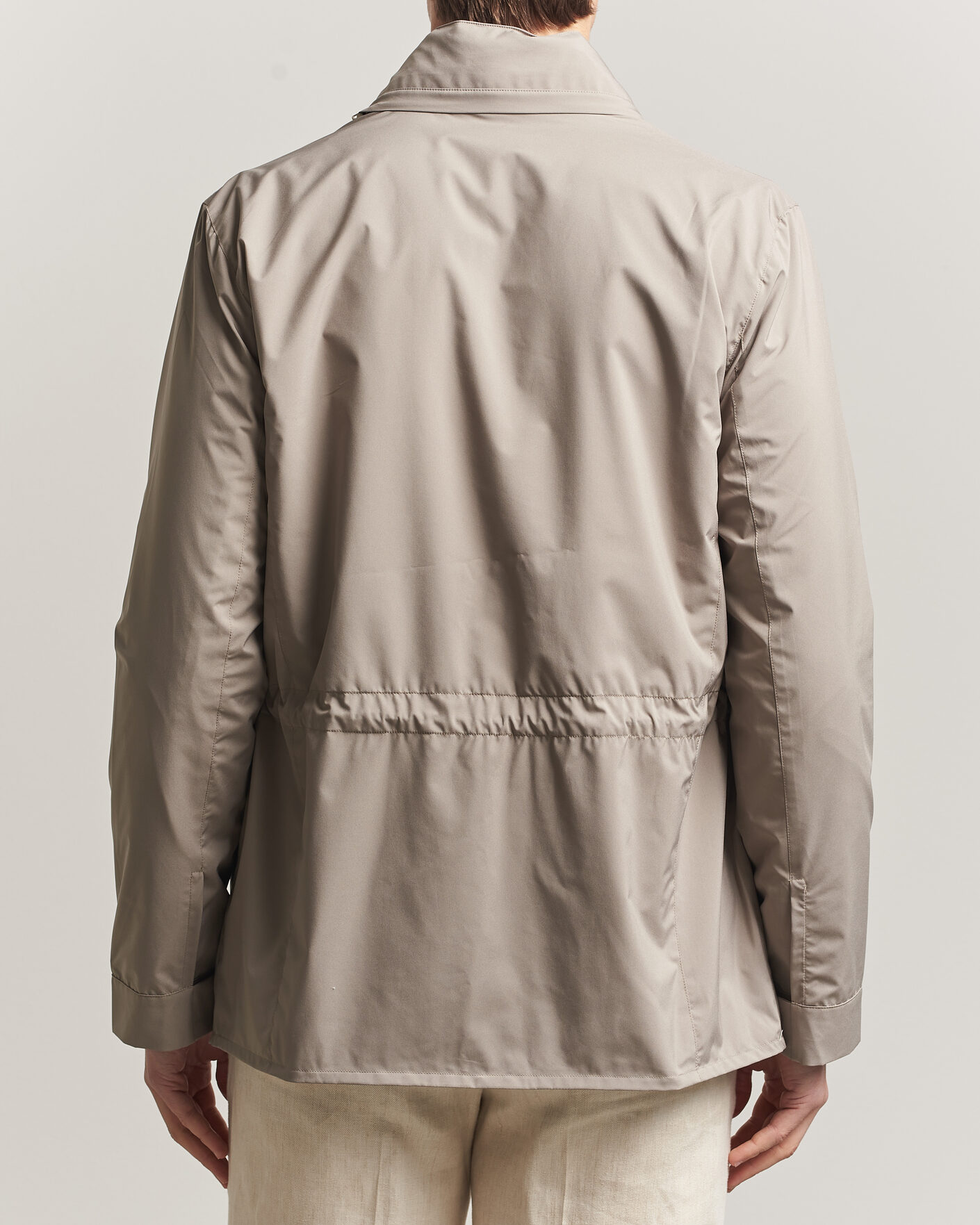 Homme | Manteaux Et Vestes | Gran Sasso | Nylon Field Jacket Beige