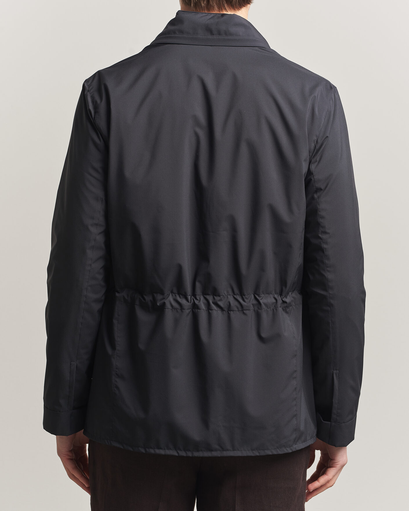 Homme | Manteaux Et Vestes | Gran Sasso | Nylon Field Jacket Navy