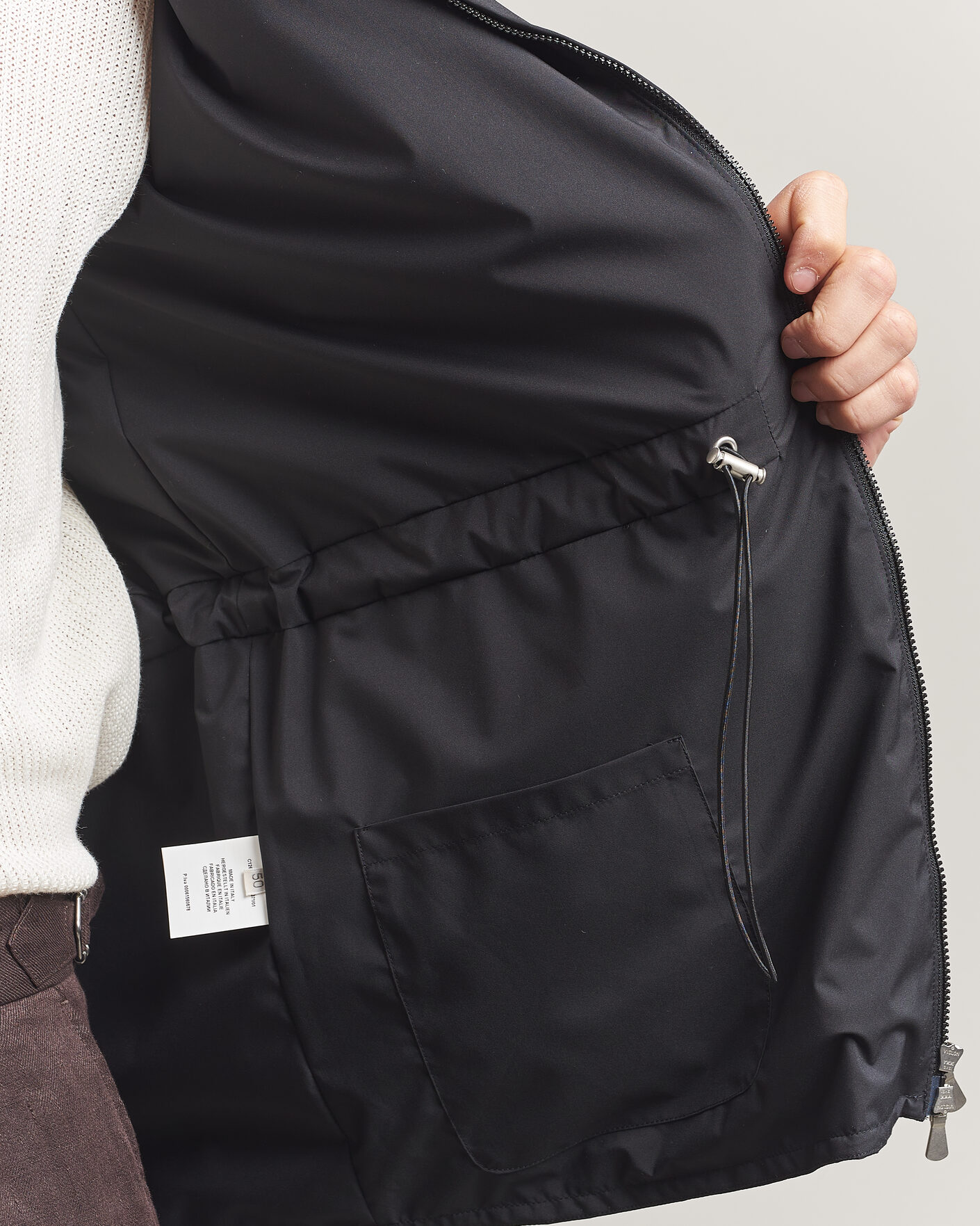 Heren | Jassen | Gran Sasso | Nylon Field Jacket Navy