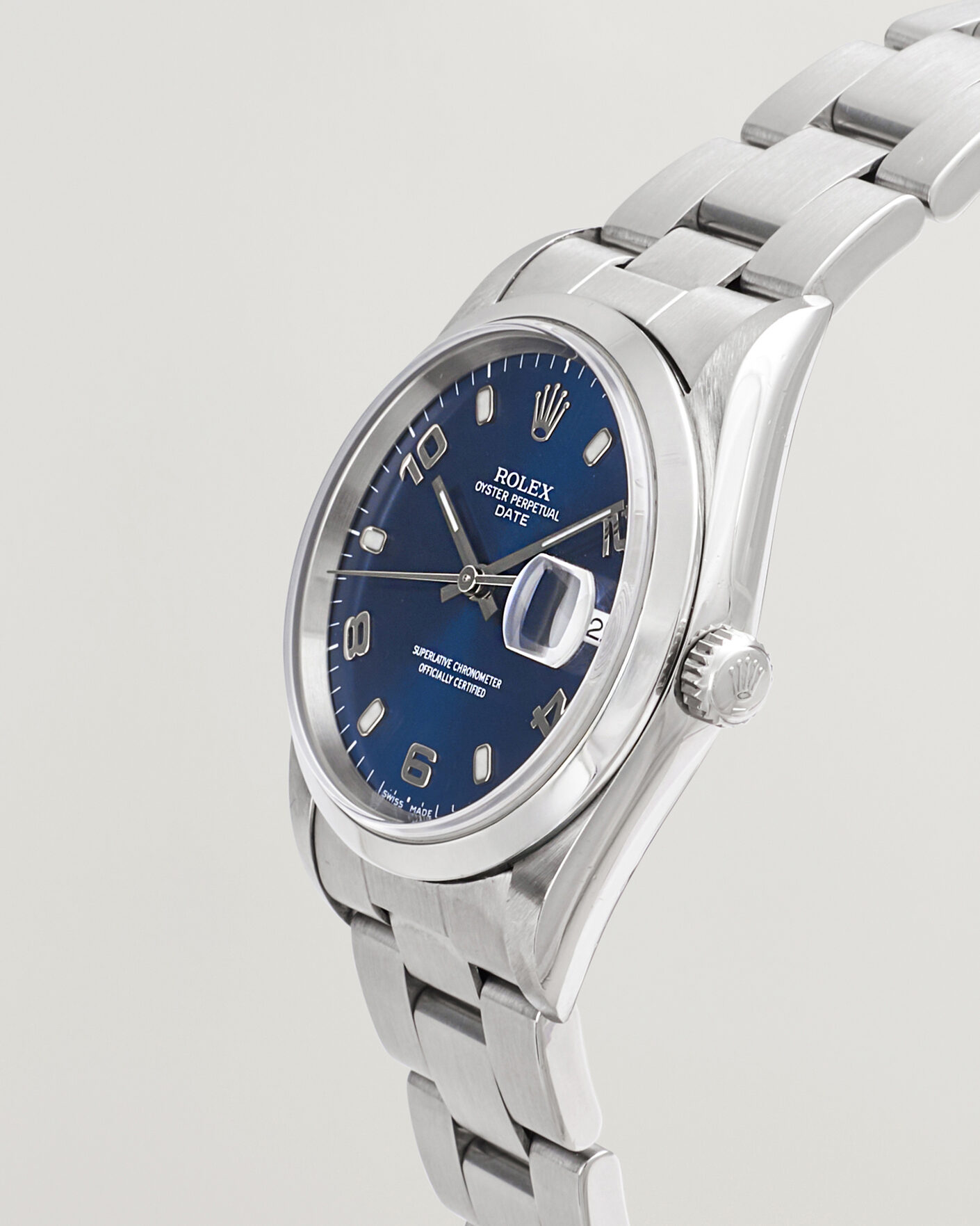 Heren | Pre-Owned & Vintage Watches | Rolex Pre-Owned | Oyster Perpetual Date 