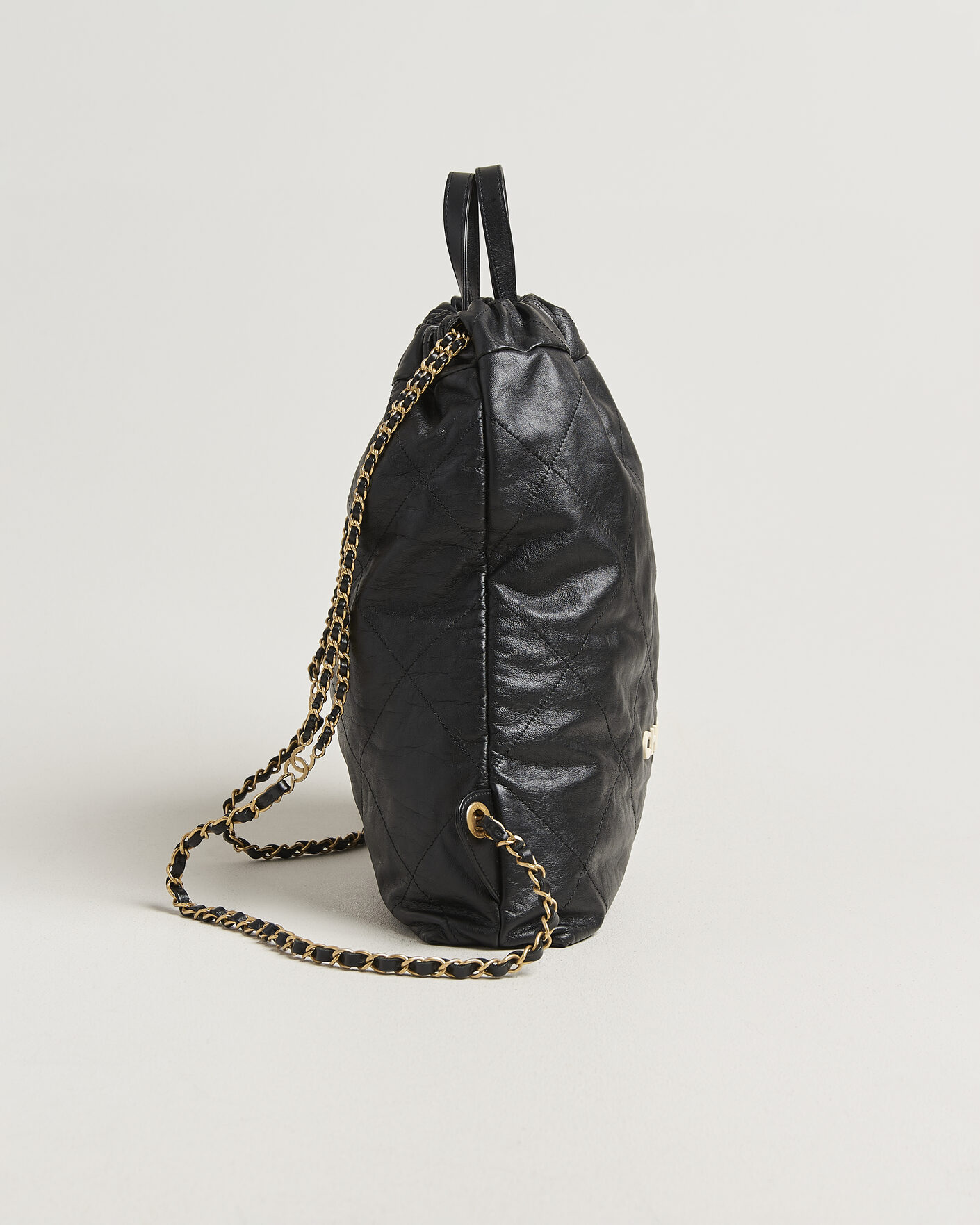 Homme | Pre-Owned & Vintage Bags | Chanel Pre-Owned | Chanel 22 Backpack Black