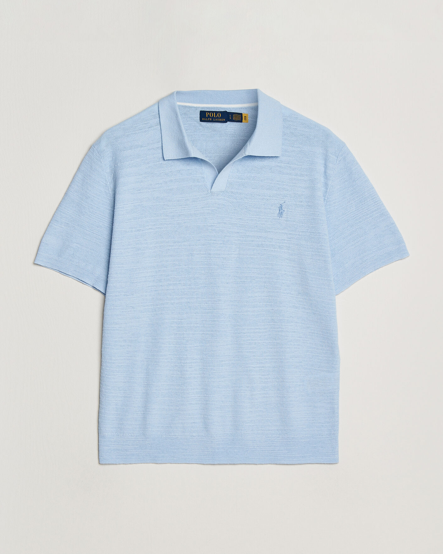 Homme | Polos | Polo Ralph Lauren | Cotton Blend Polo Office Blue