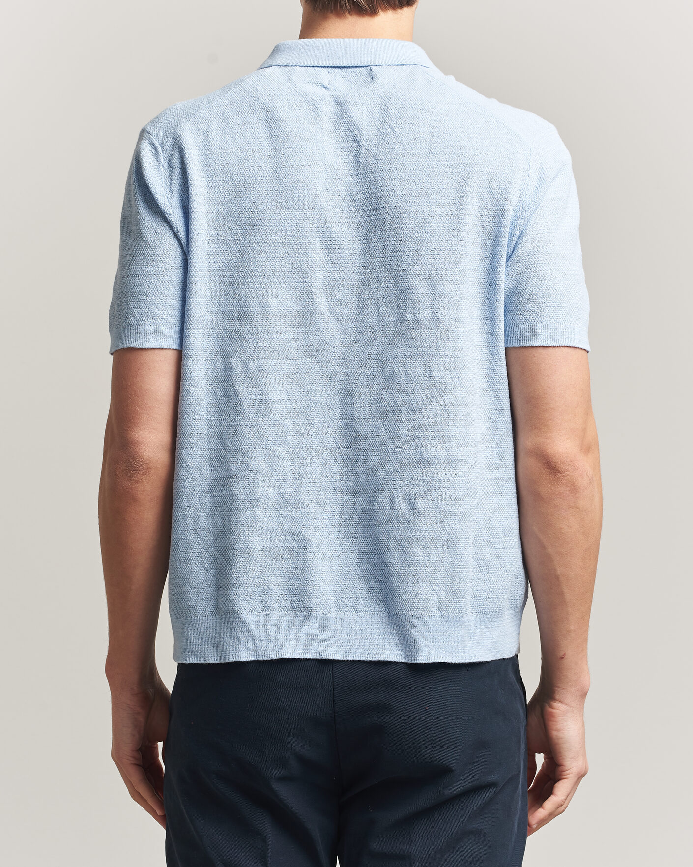 Heren | Polo's | Polo Ralph Lauren | Cotton Blend Polo Office Blue