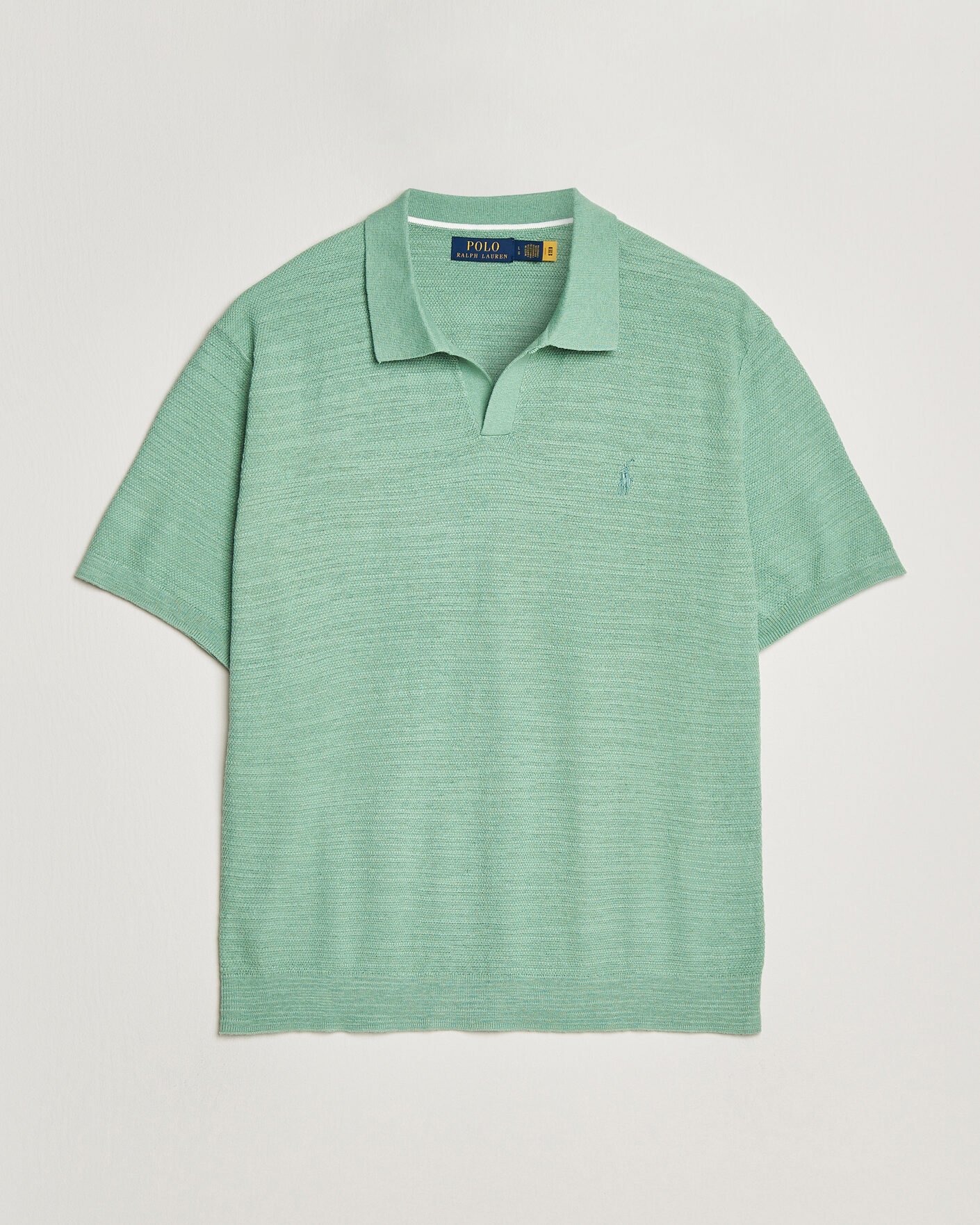 Homme | Polos | Polo Ralph Lauren | Cotton Blend Polo Faded Mint