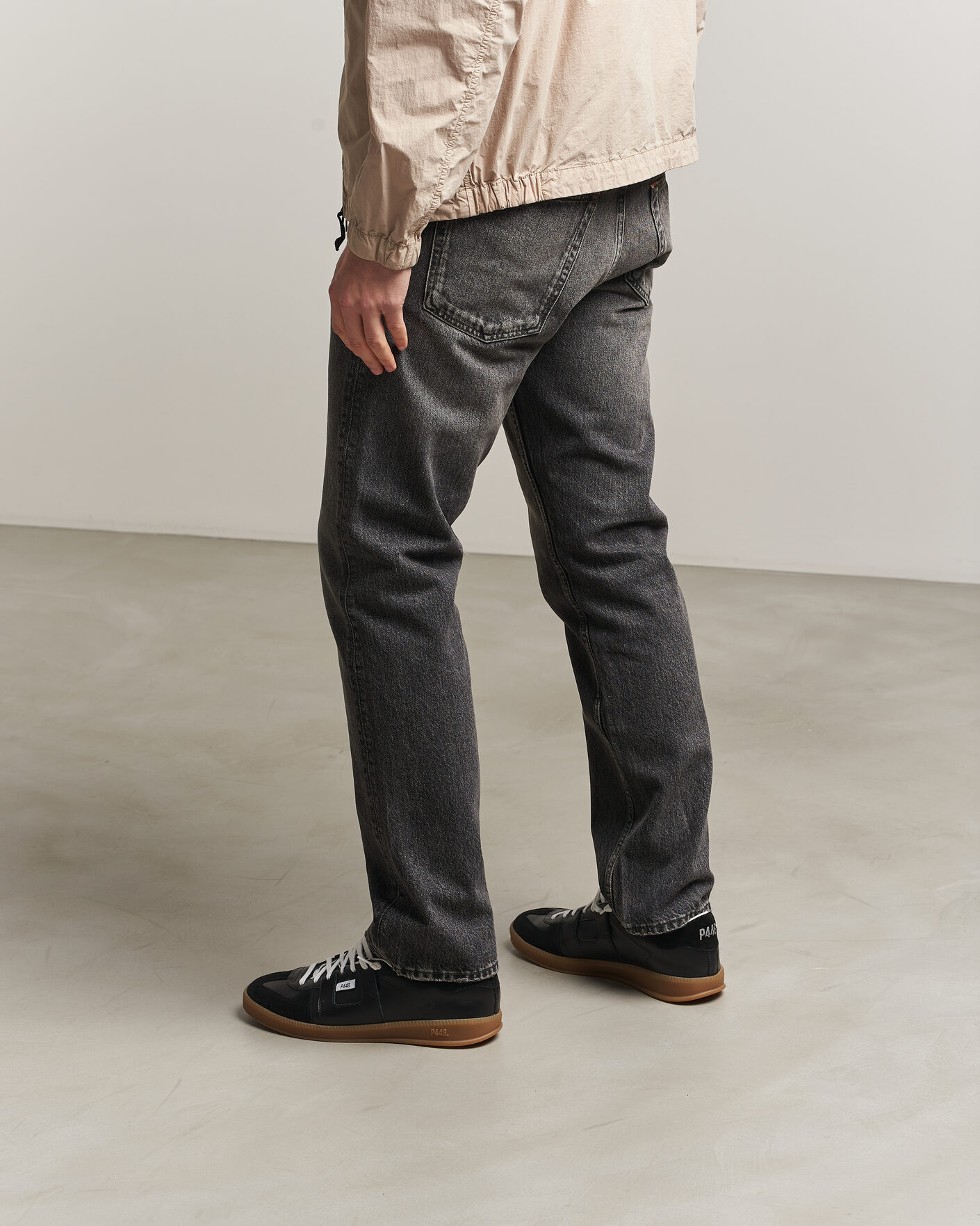 Homme | Baskets | P448 | Monza Leather/Suede Sneaker Black