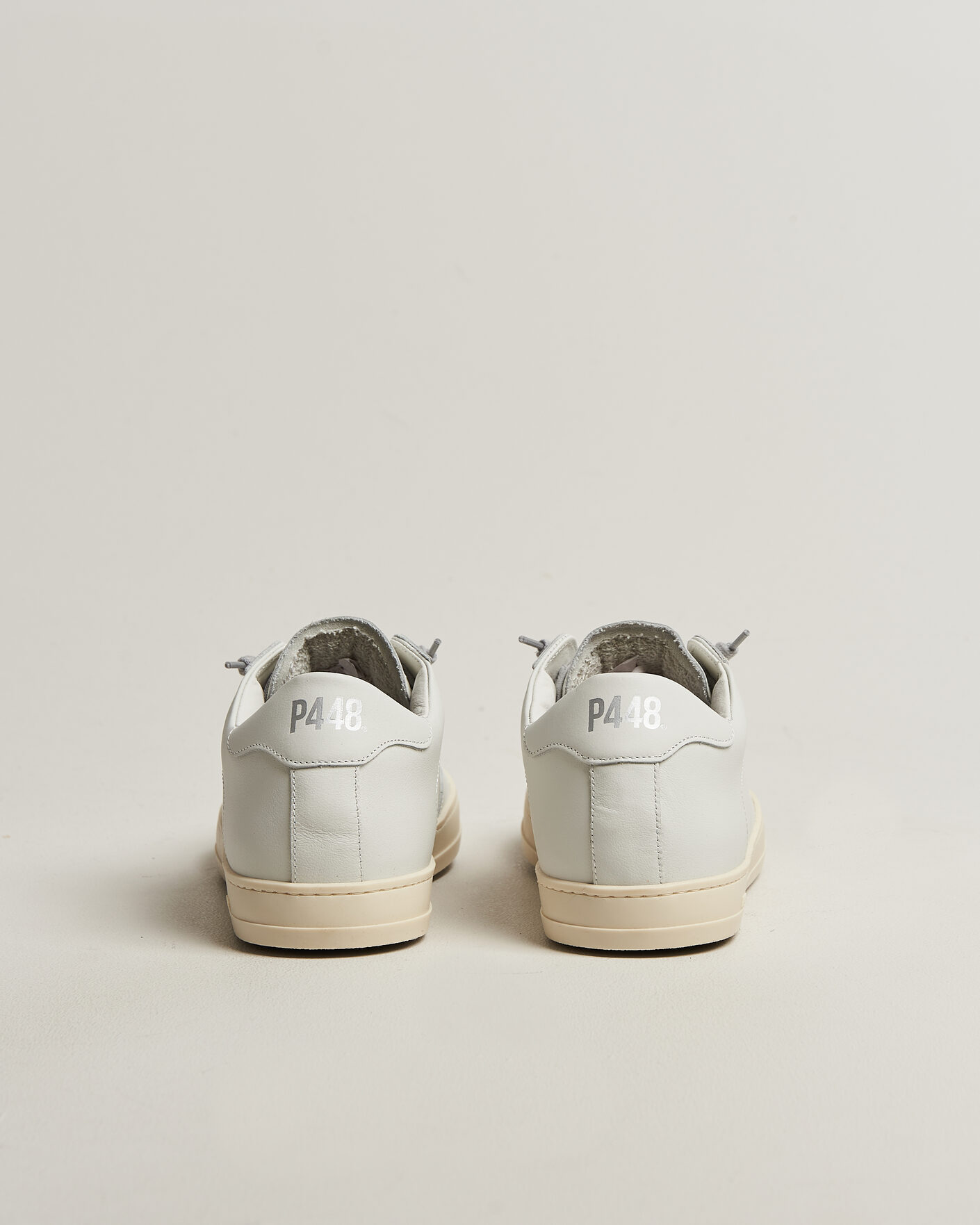 Homme | Baskets | P448 | John Leather Sneaker White