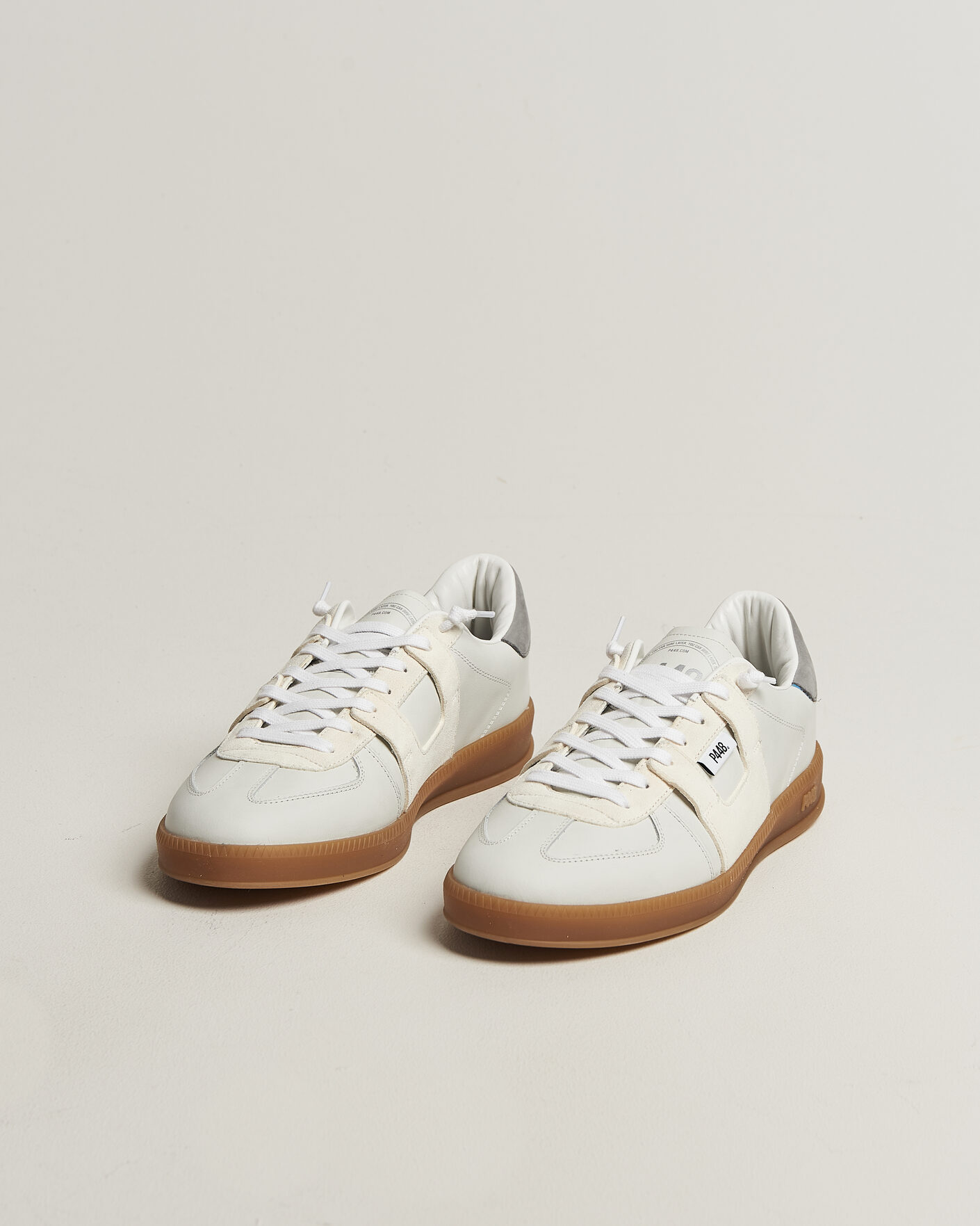 Homme | Baskets | P448 | Monza Leather/Suede Sneaker White