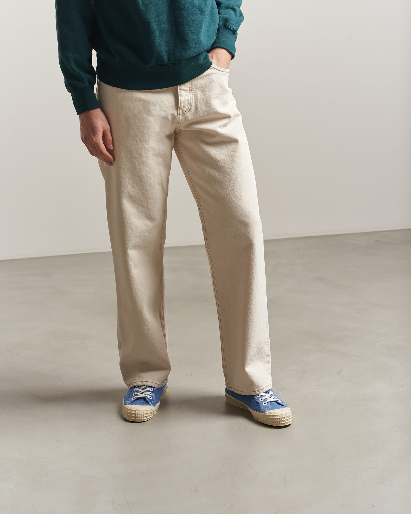 Homme | Baskets | Novesta | Star Master Washed Organic Cotton Sneaker Blue