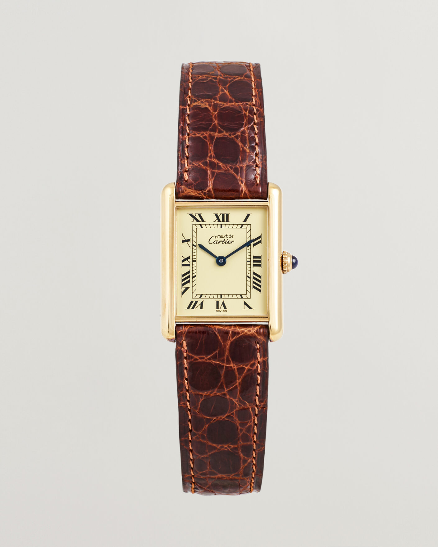 Heren | Pre-Owned & Vintage Watches | Cartier Pre-Owned | Tank Vermeil 