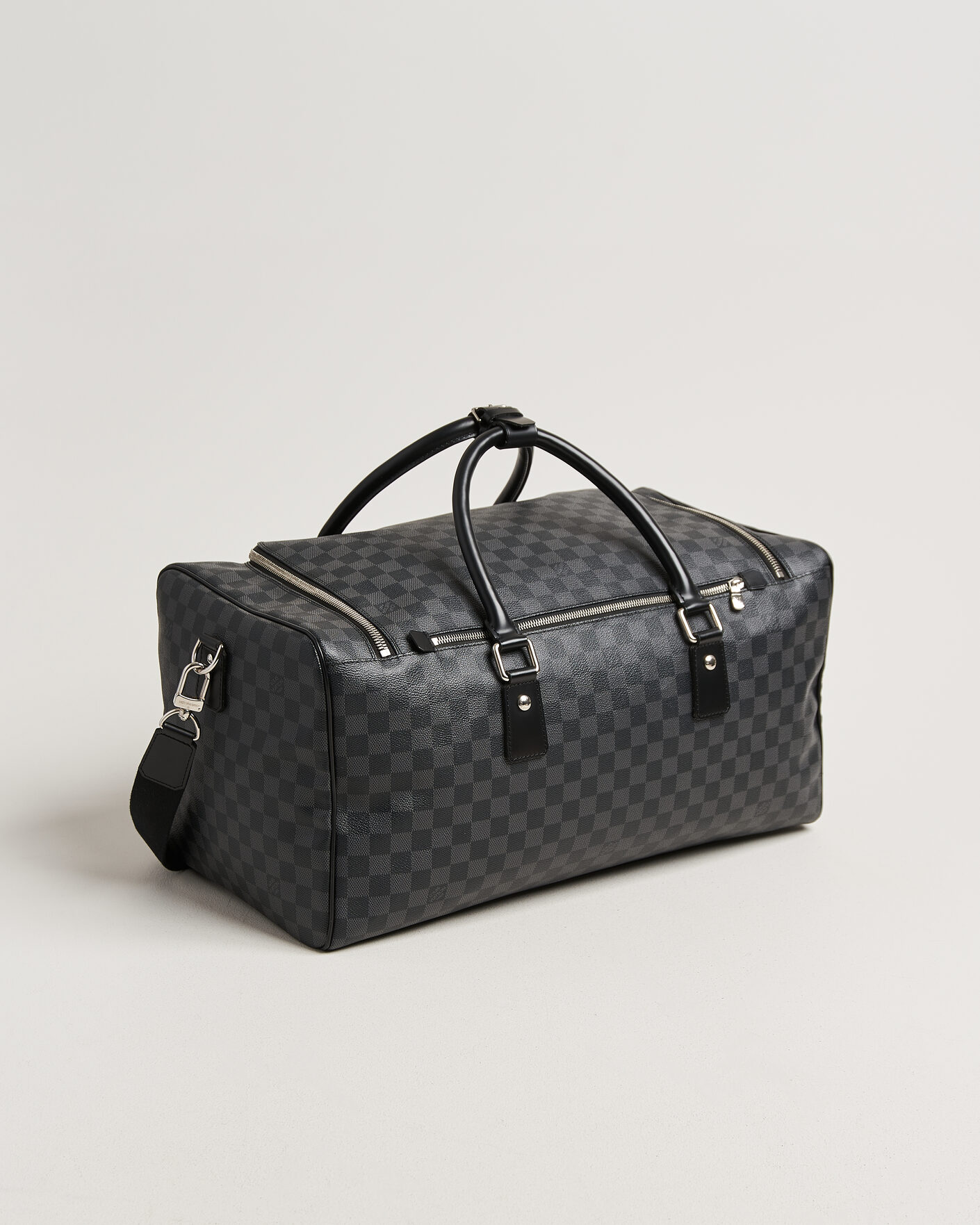 Heren | Pre-Owned & Vintage Bags | Louis Vuitton Pre-Owned | Roadster 50 Damier Graphite