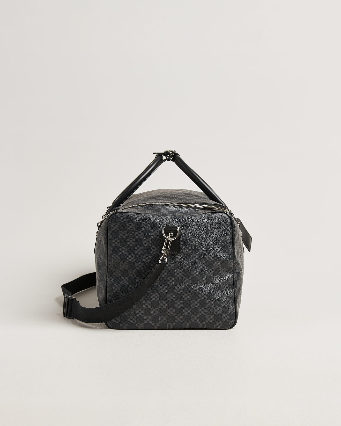 Heren | Pre-Owned & Vintage Bags | Louis Vuitton Pre-Owned | Roadster 50 Damier Graphite