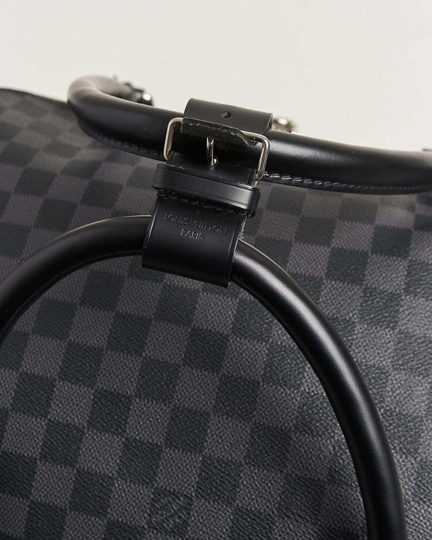 Heren | Pre-Owned & Vintage Bags | Louis Vuitton Pre-Owned | Roadster 50 Damier Graphite