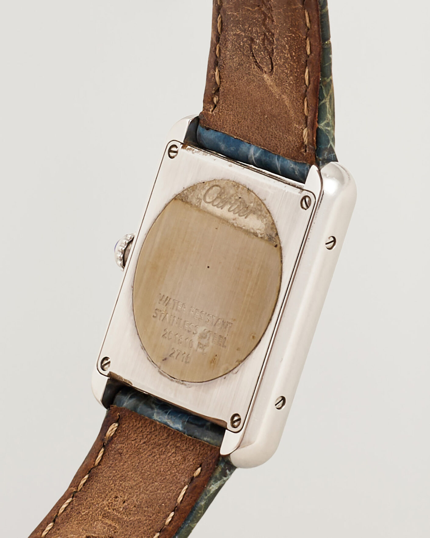 Homme | Pre-Owned & Vintage Watches | Cartier Pre-Owned | Tank Solo 