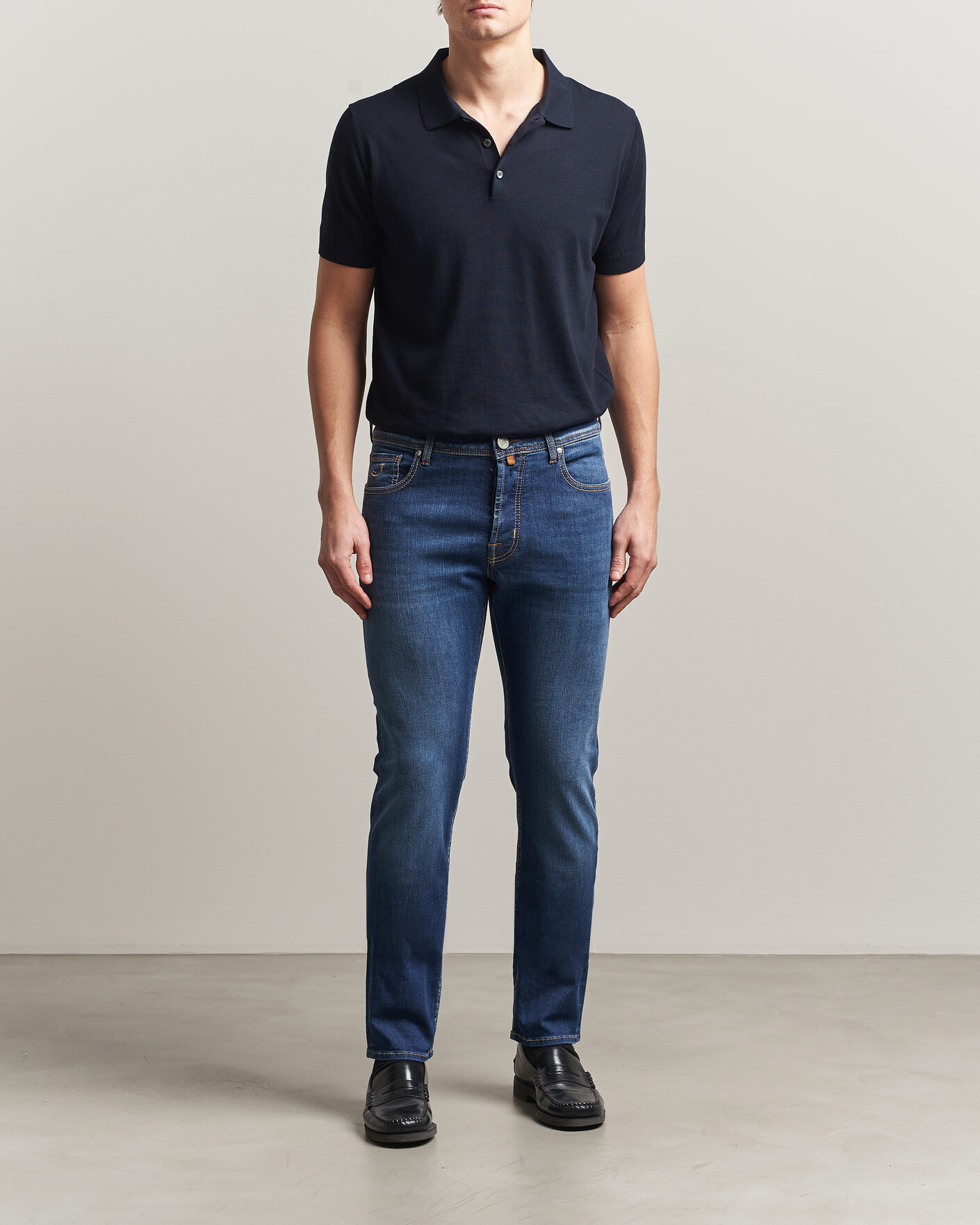 Homme | Pantalons | Jacob Cohën | Bard Slim Fit Super Stretch Jeans Medium Vintage