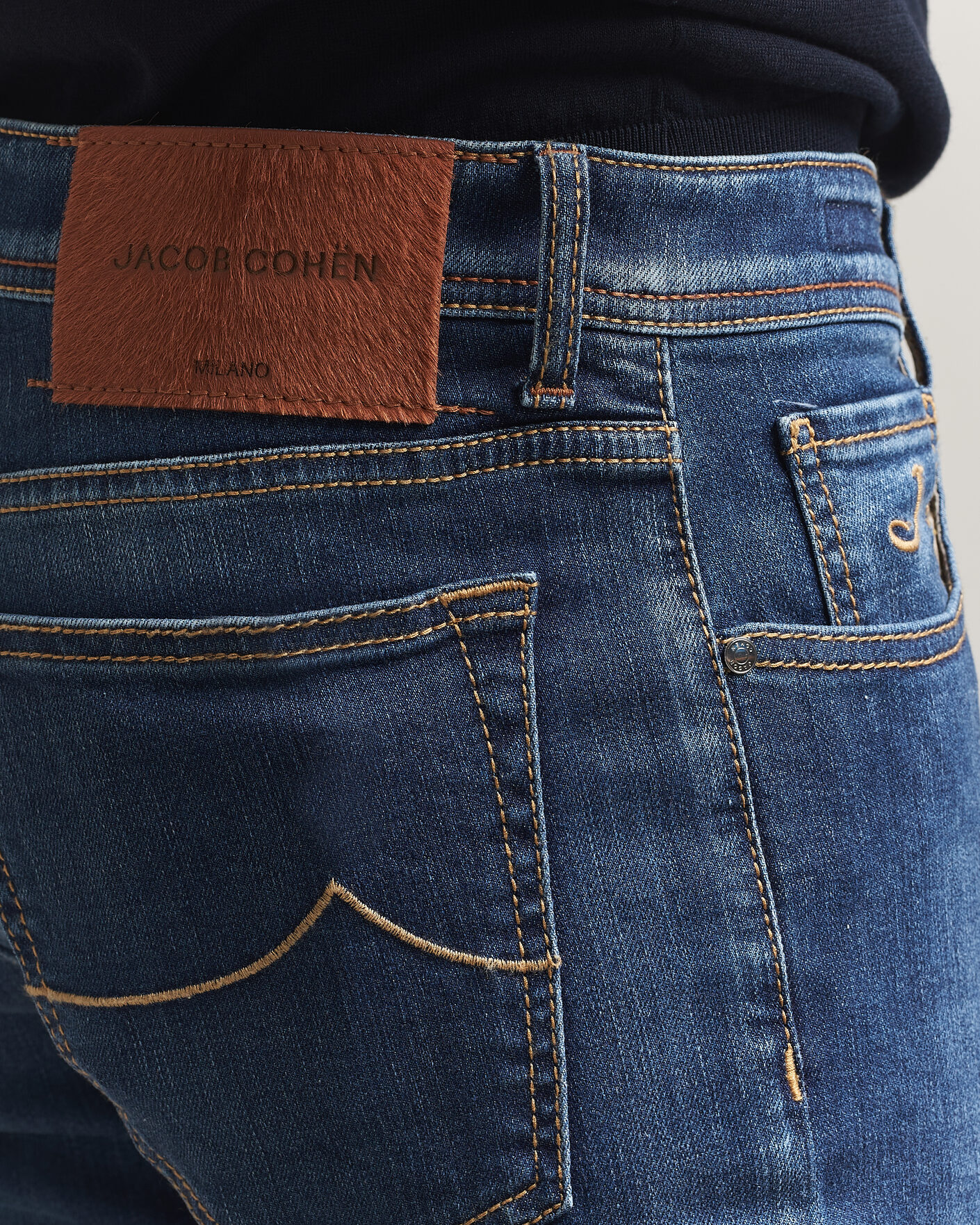 Homme | Pantalons | Jacob Cohën | Bard Slim Fit Super Stretch Jeans Medium Vintage