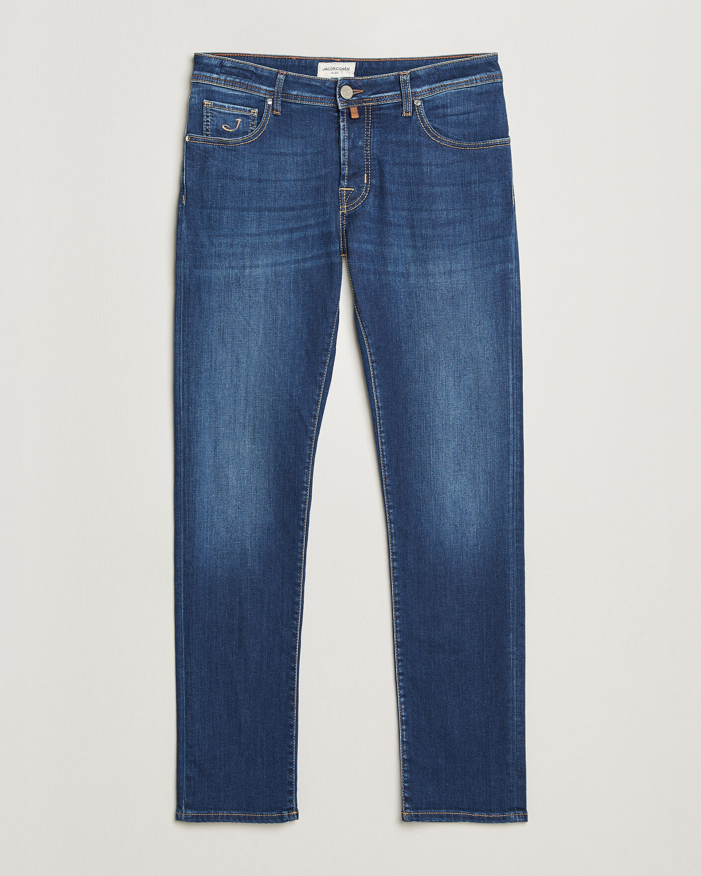 Heren | Jeans | Jacob Cohën | Nick Slim Fit Super Stretch Jeans Medium Vintage