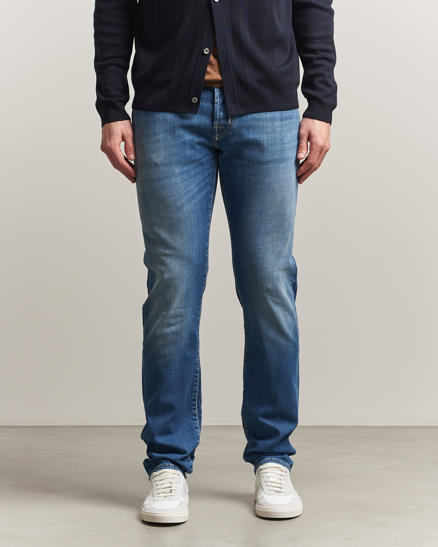 Homme | Pantalons | Jacob Cohën | Nick Slim Fit Super Stretch Jeans Light Vintage