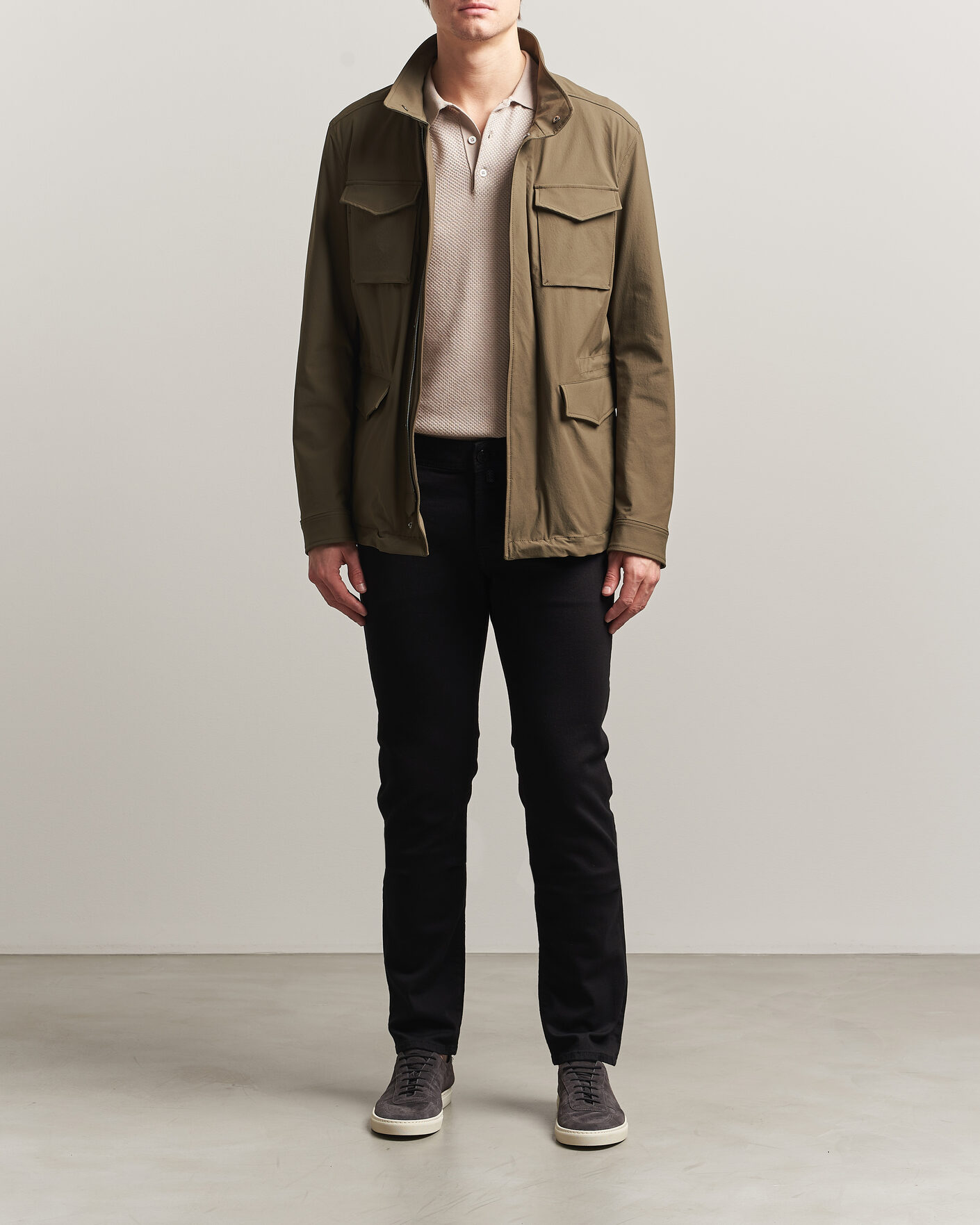 Homme | Pantalons | Jacob Cohën | Nick Slim Fit Stretch Stay Black Jeans Rinse Wash
