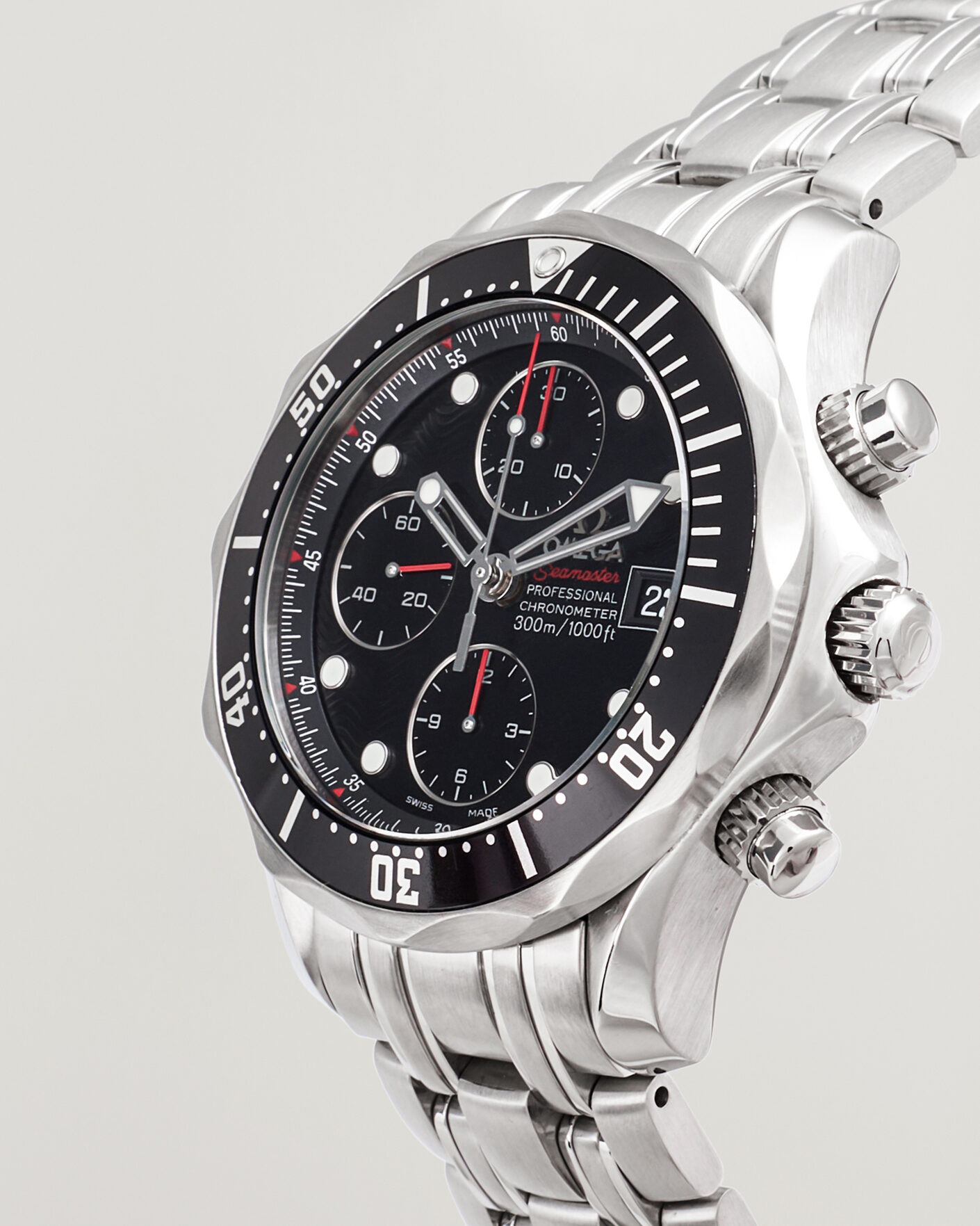 Heren | Pre-Owned & Vintage Watches | Omega Pre-Owned | Seamaster 300M Chrono 