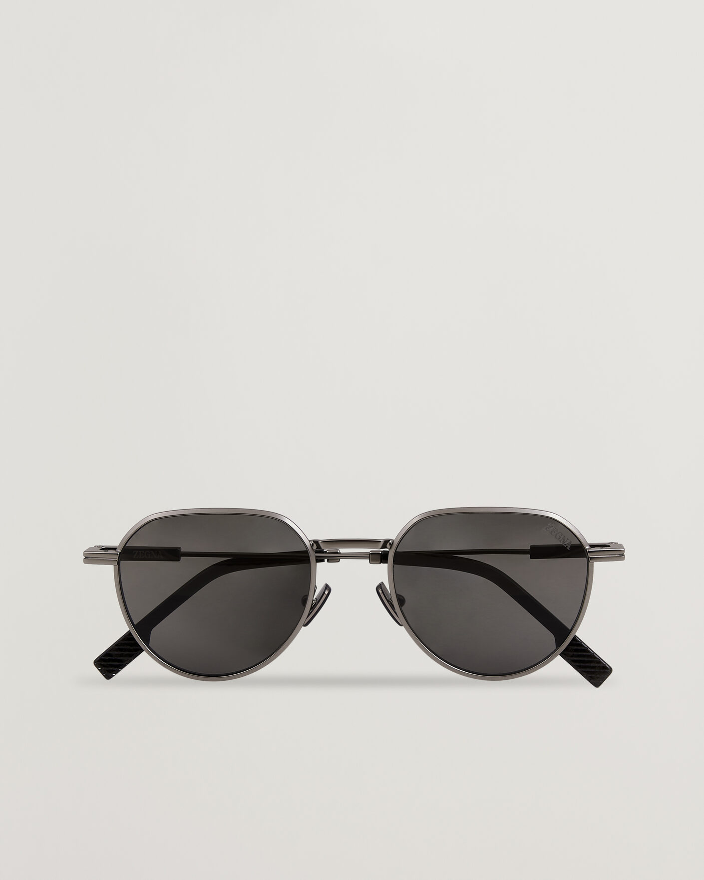 Heren | Zonnebrillen | Zegna | EZ0297 Sunglasses Gunmetal