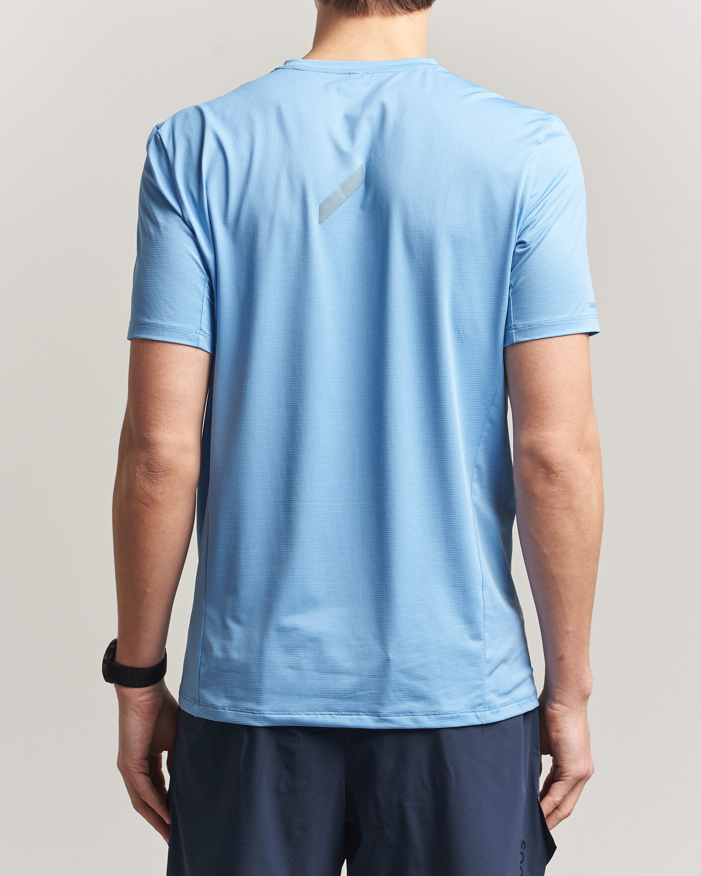 Heren | T-shirts | SOAR Running | Tech Tee Blue