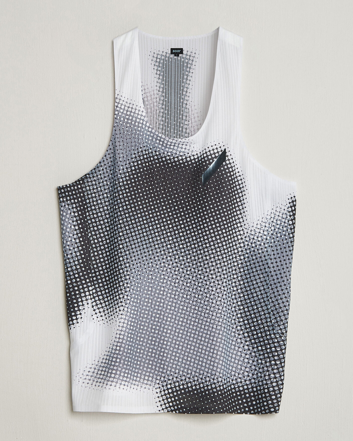 Homme | T-shirts | SOAR Running | Race Vest Black/White