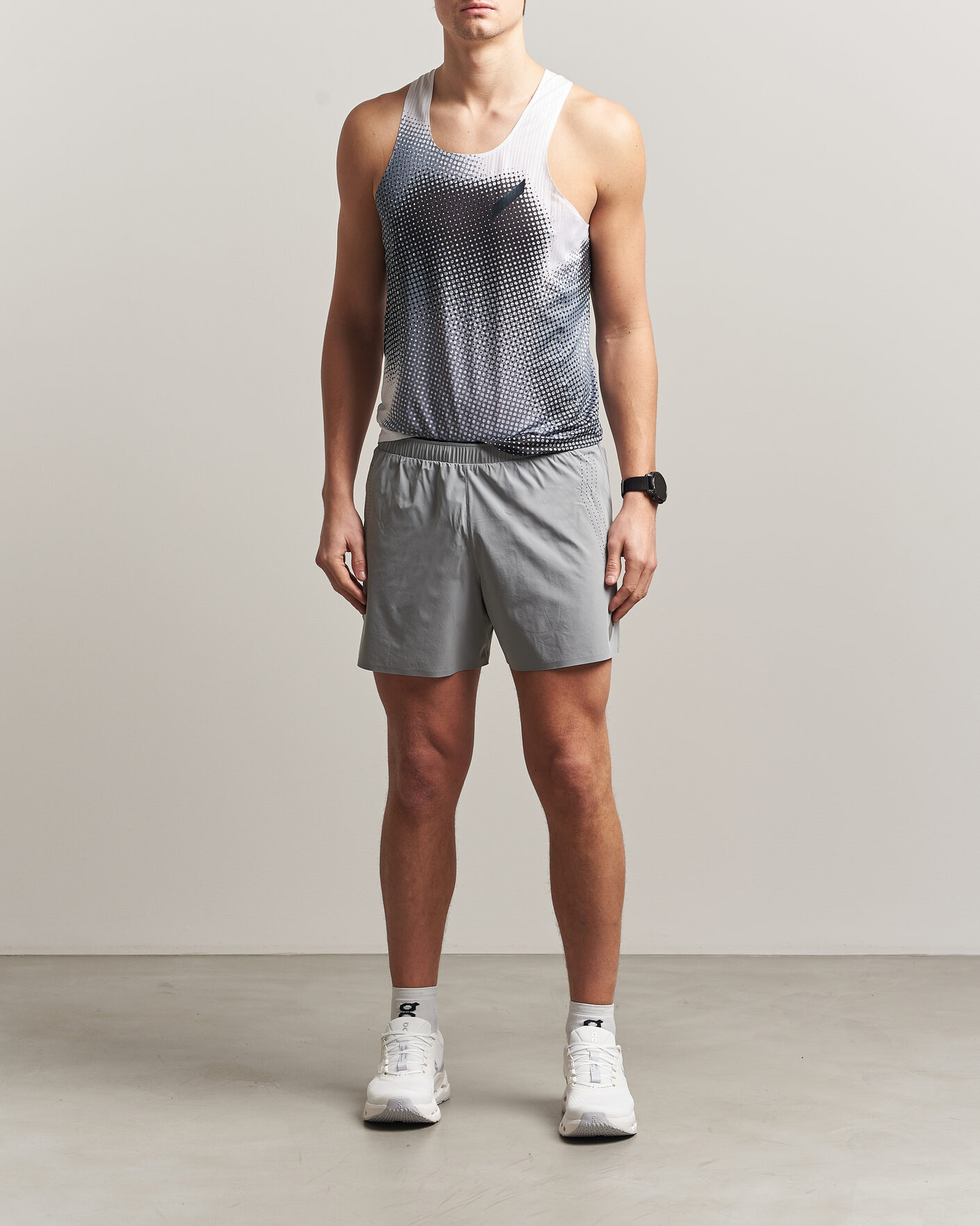 Homme | T-shirts | SOAR Running | Race Vest Black/White