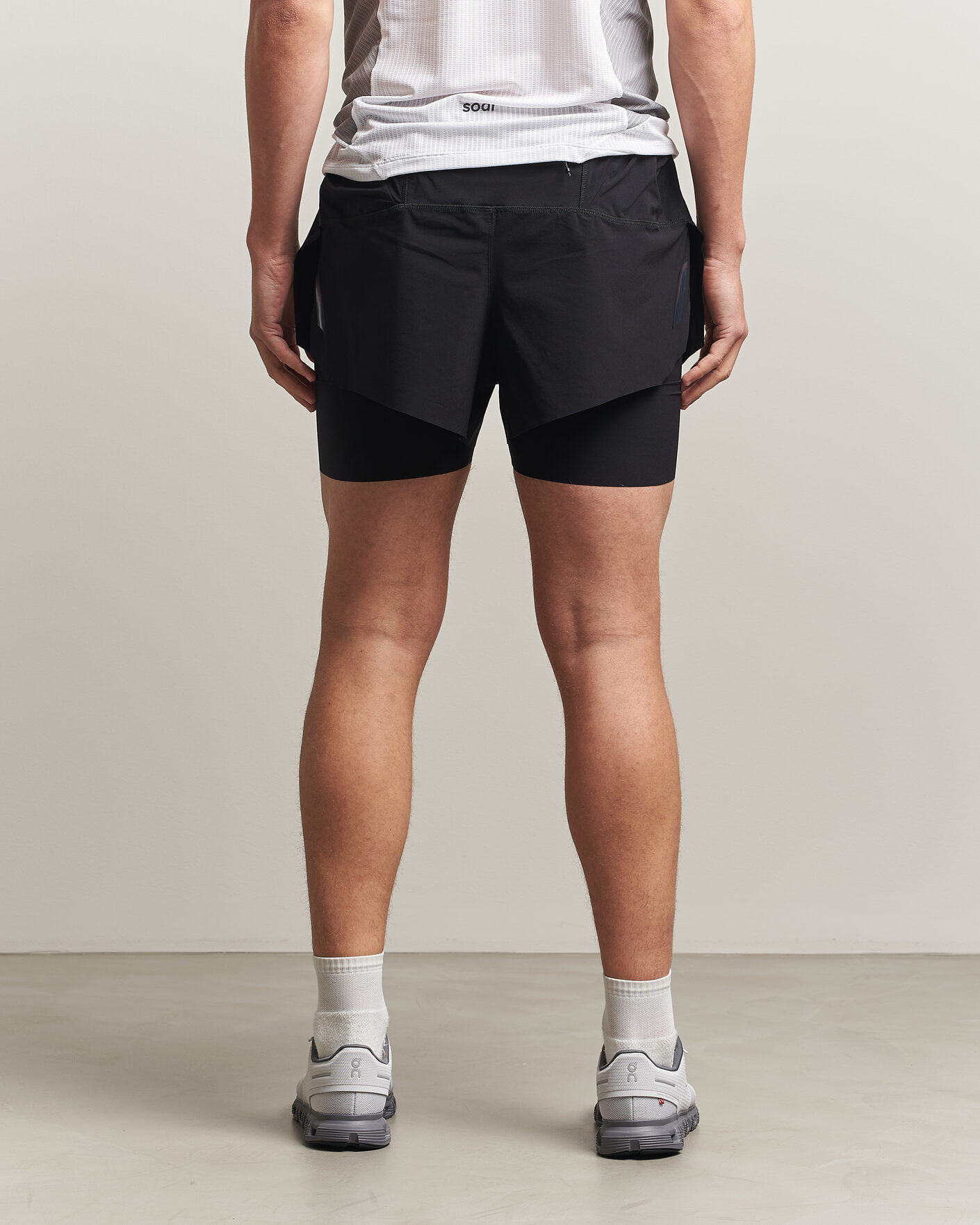 Heren | Korte broek | SOAR Running | Trail Shorts Black