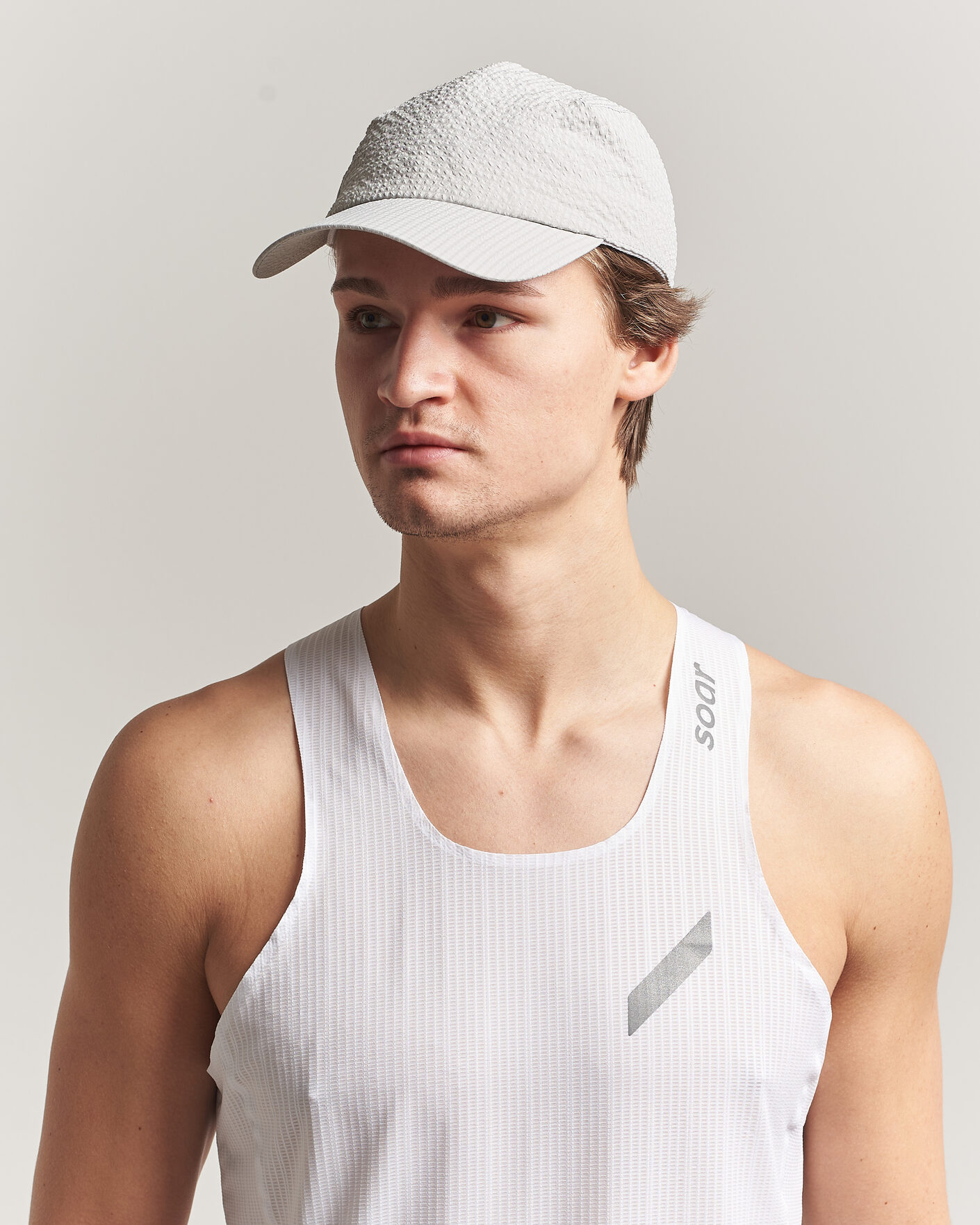 Homme | Bobs Et Casquettes | SOAR Running | Dart Cap Silver Grey