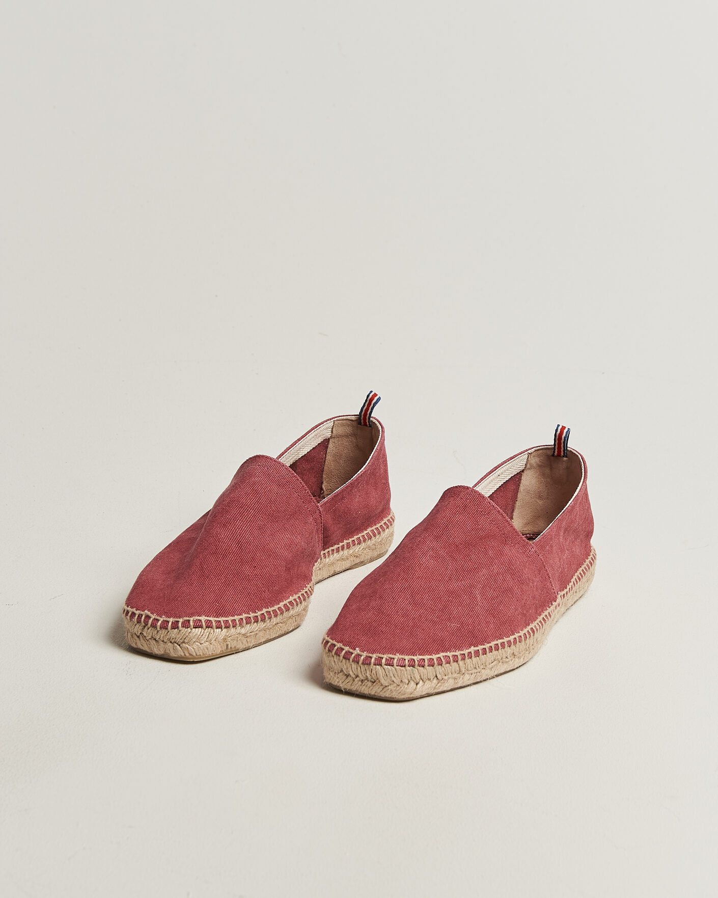 Heren | Espadrilles | Castañer | Pablo Washed Canvas Espadrilles Merlot