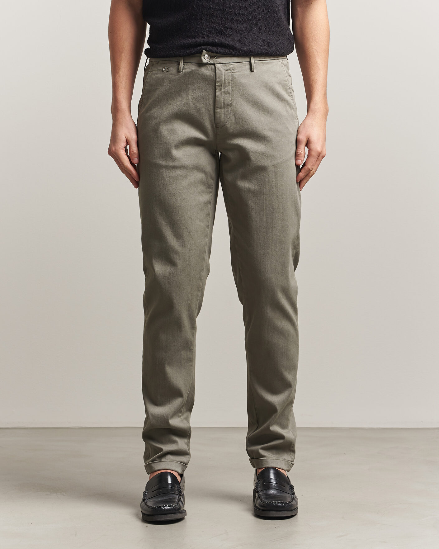 Homme | Pantalons | Tramarossa | Luis Superstrech Cotton Chino Aloe