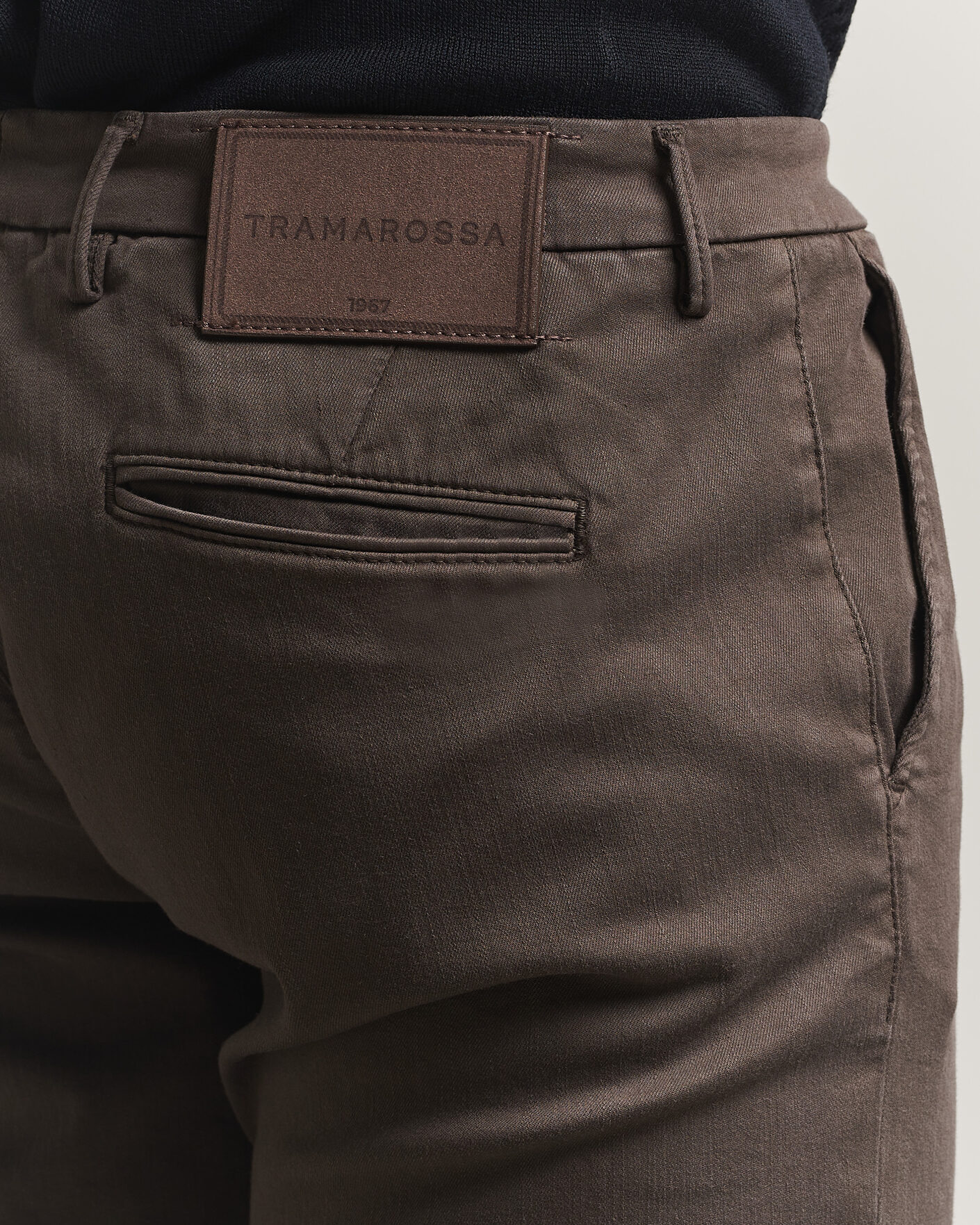Heren | Broeken | Tramarossa | Luis Superstrech Cotton Chino Coffee