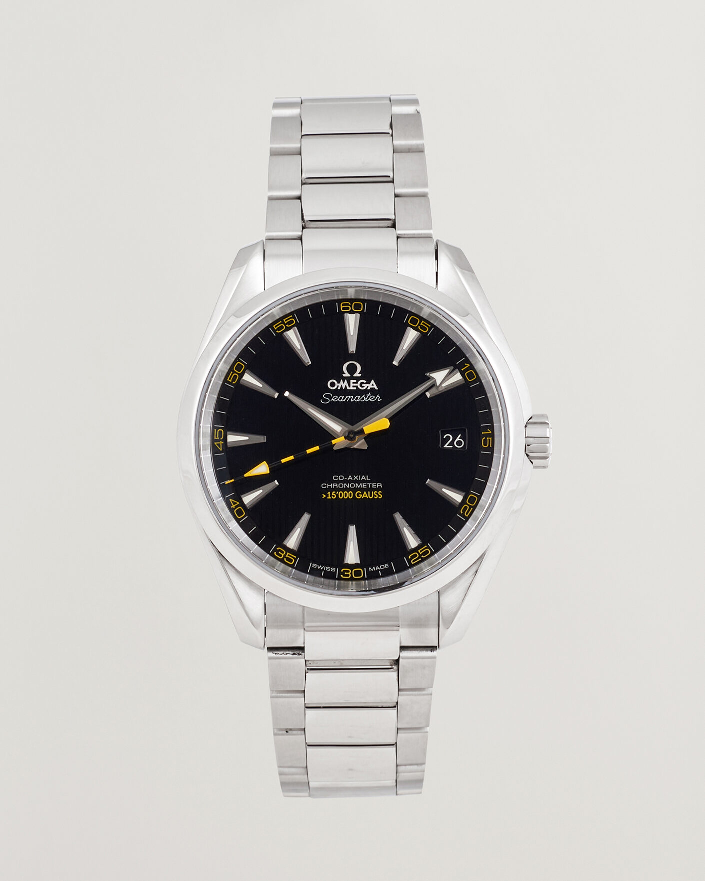 Homme | Pre-Owned & Vintage Watches | Omega Pre-Owned | Seamaster Aqua Terra 15.000 Gauss 