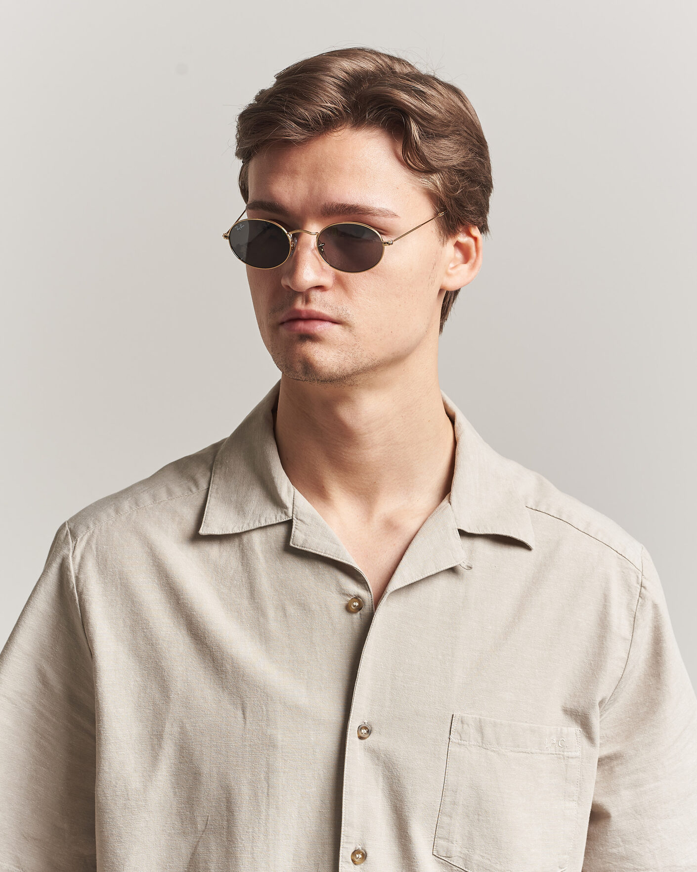 Heren | Zonnebrillen | Ray-Ban | Oval Sunglasses Arista
