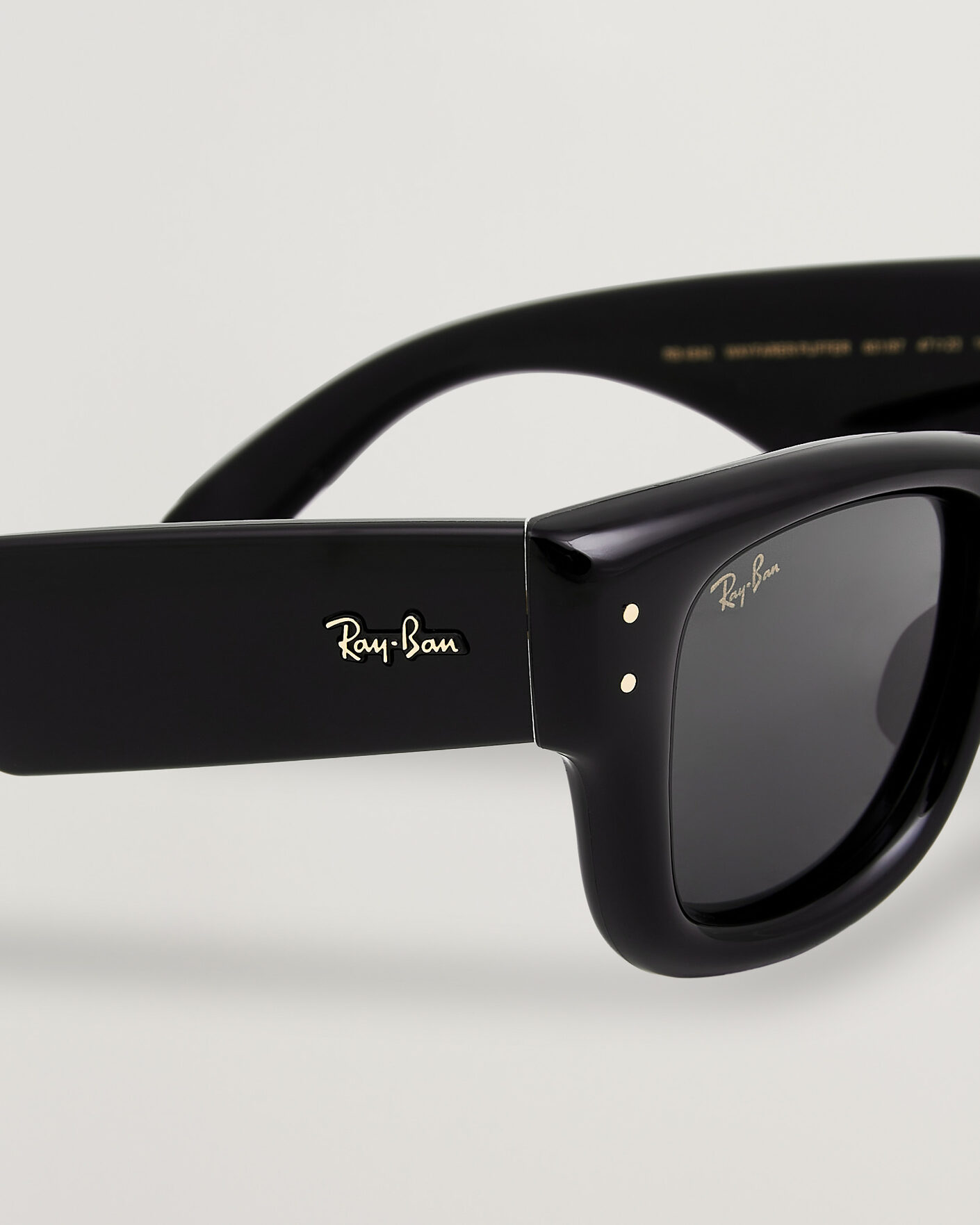 Homme | Lunettes De Soleil | Ray-Ban | Wayfarer Puffer Sunglasses Black