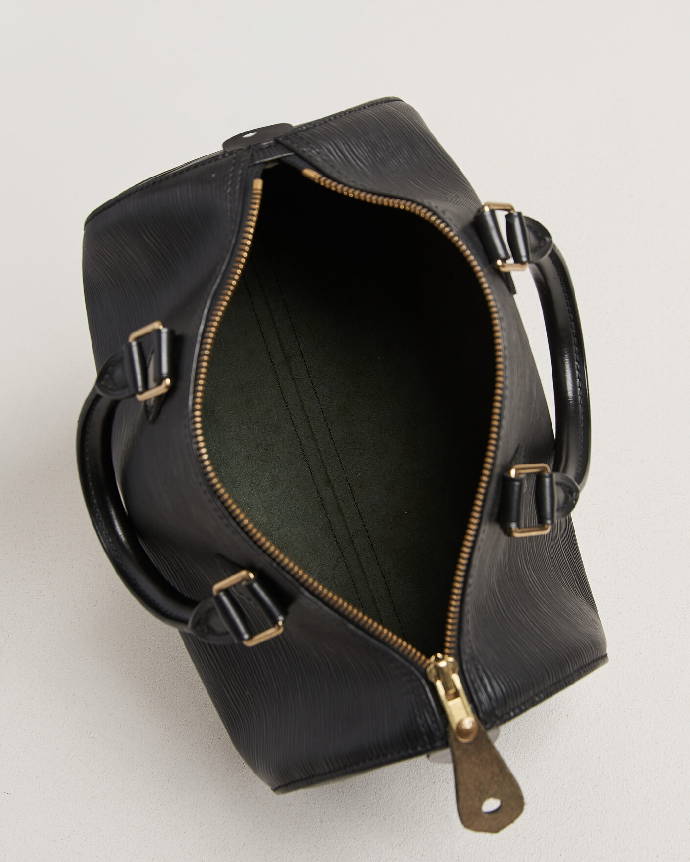 Heren | Pre-Owned & Vintage Bags | Louis Vuitton Pre-Owned | Speedy 25 Epi Leather Black