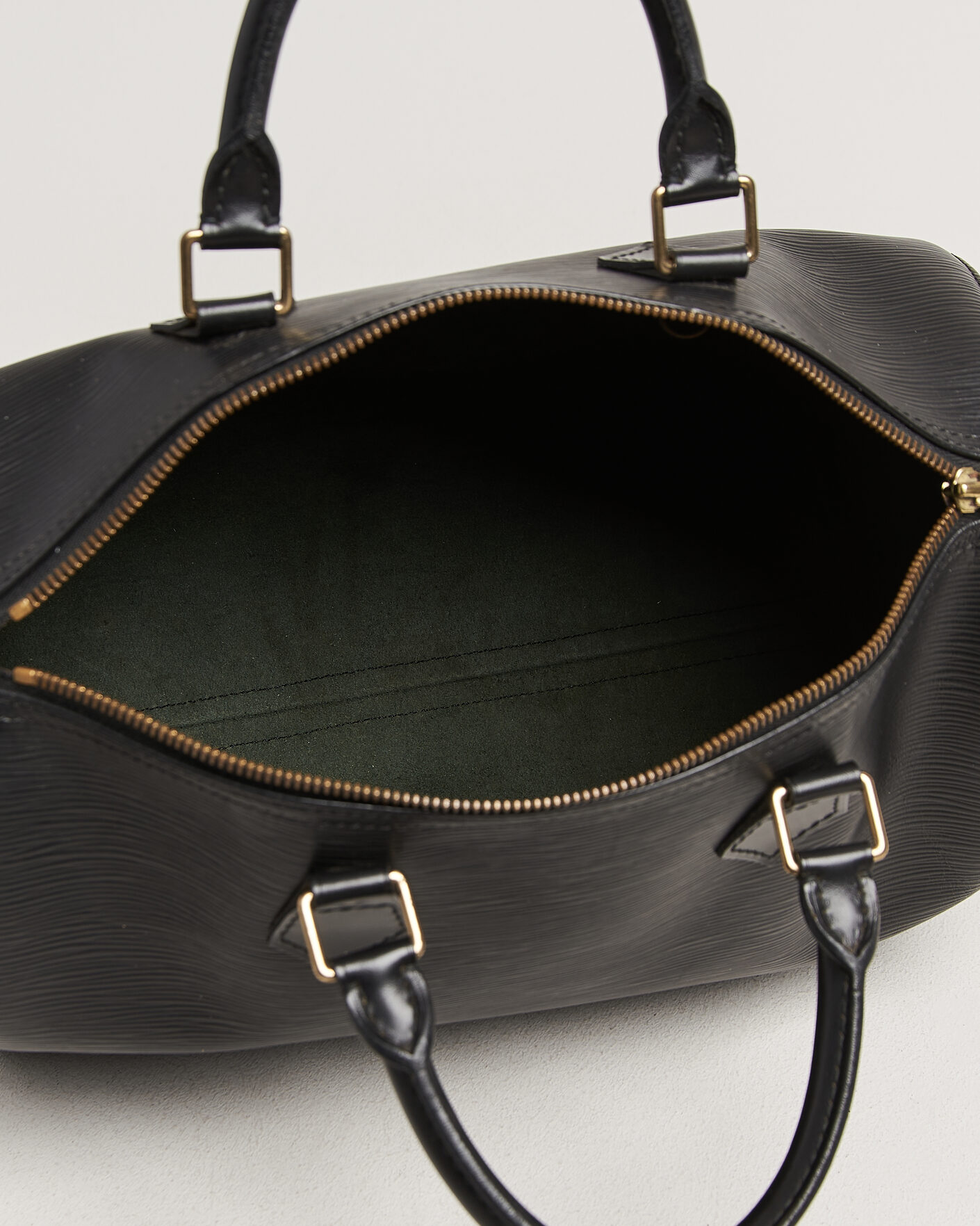 Heren | Pre-Owned & Vintage Bags | Louis Vuitton Pre-Owned | Speedy 30 Epi Leather Black