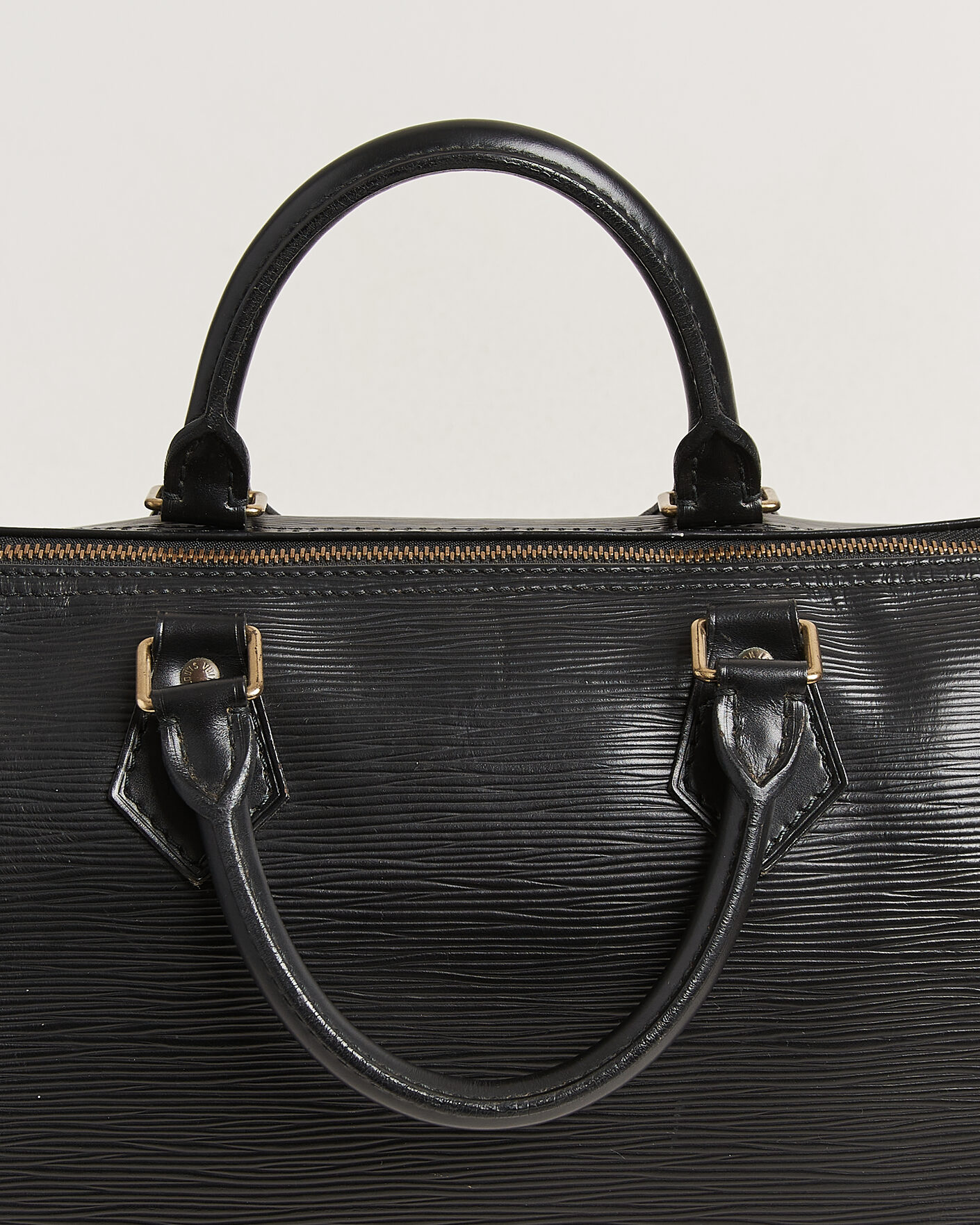 Heren | Pre-Owned & Vintage Bags | Louis Vuitton Pre-Owned | Speedy 30 Epi Leather Black