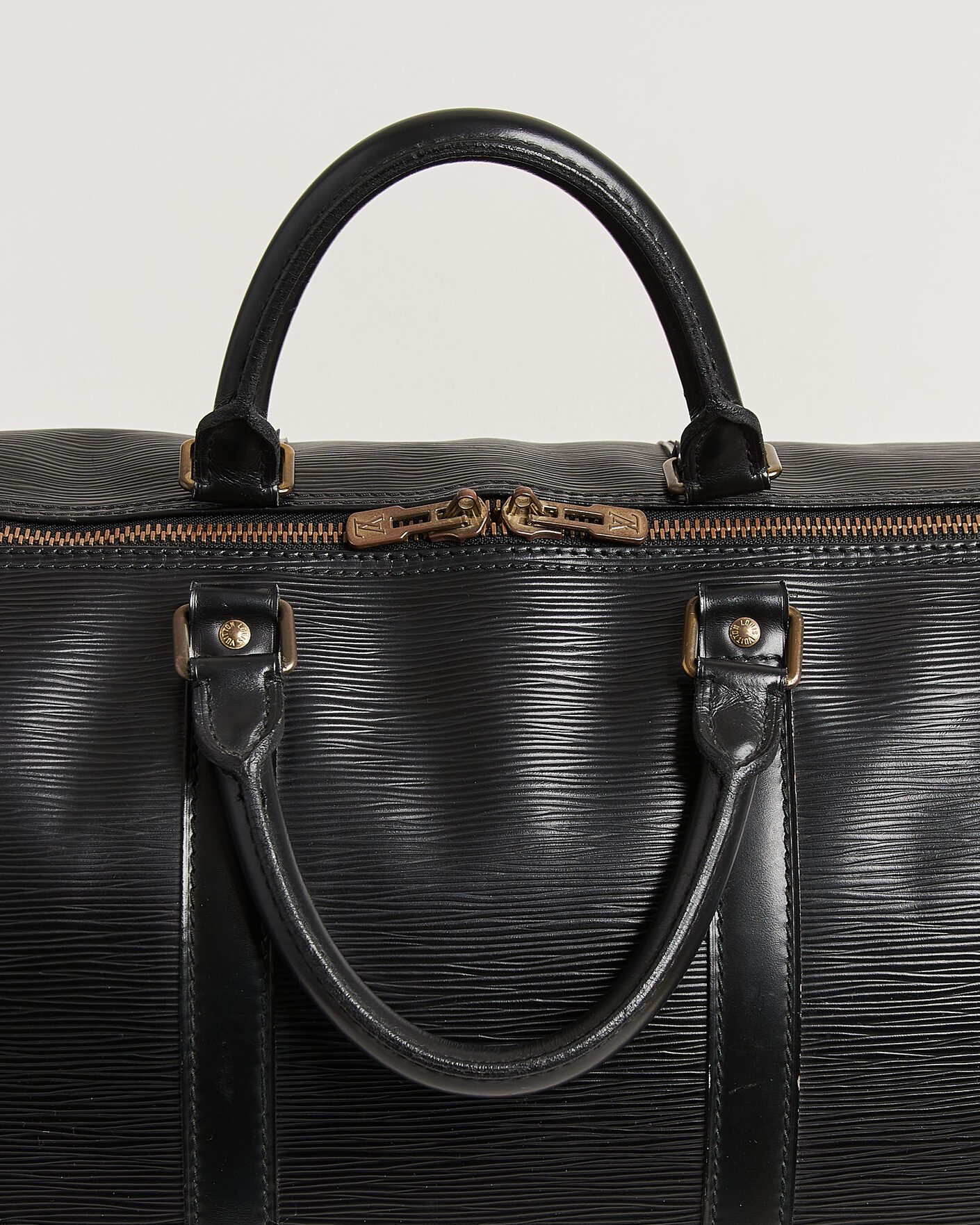 Heren | Pre-Owned & Vintage Bags | Louis Vuitton Pre-Owned | Keepall 55 Epi Leather Black