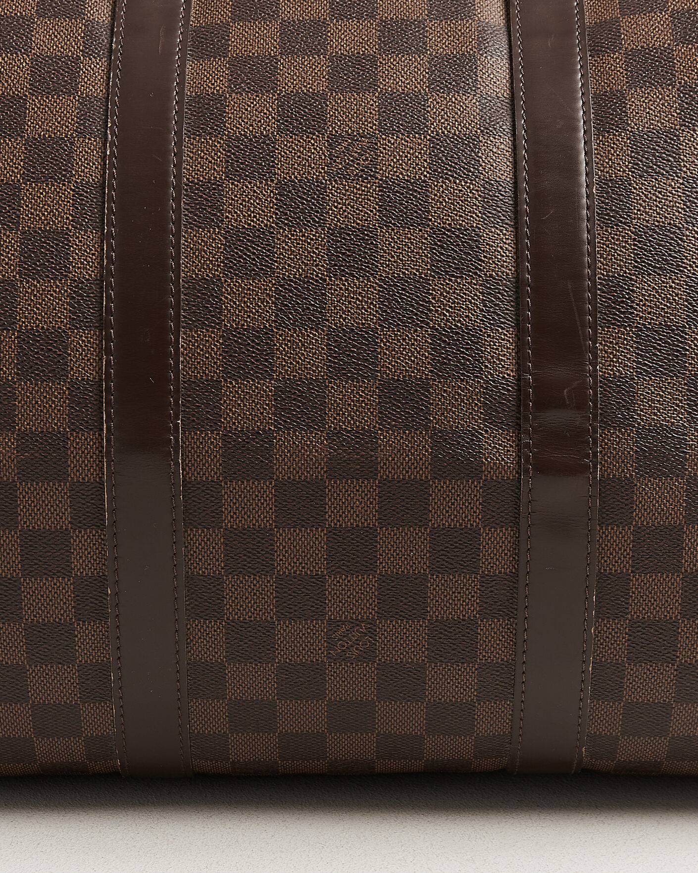 Heren | Pre-Owned & Vintage Bags | Louis Vuitton Pre-Owned | Keepall 50 Damier Ebene